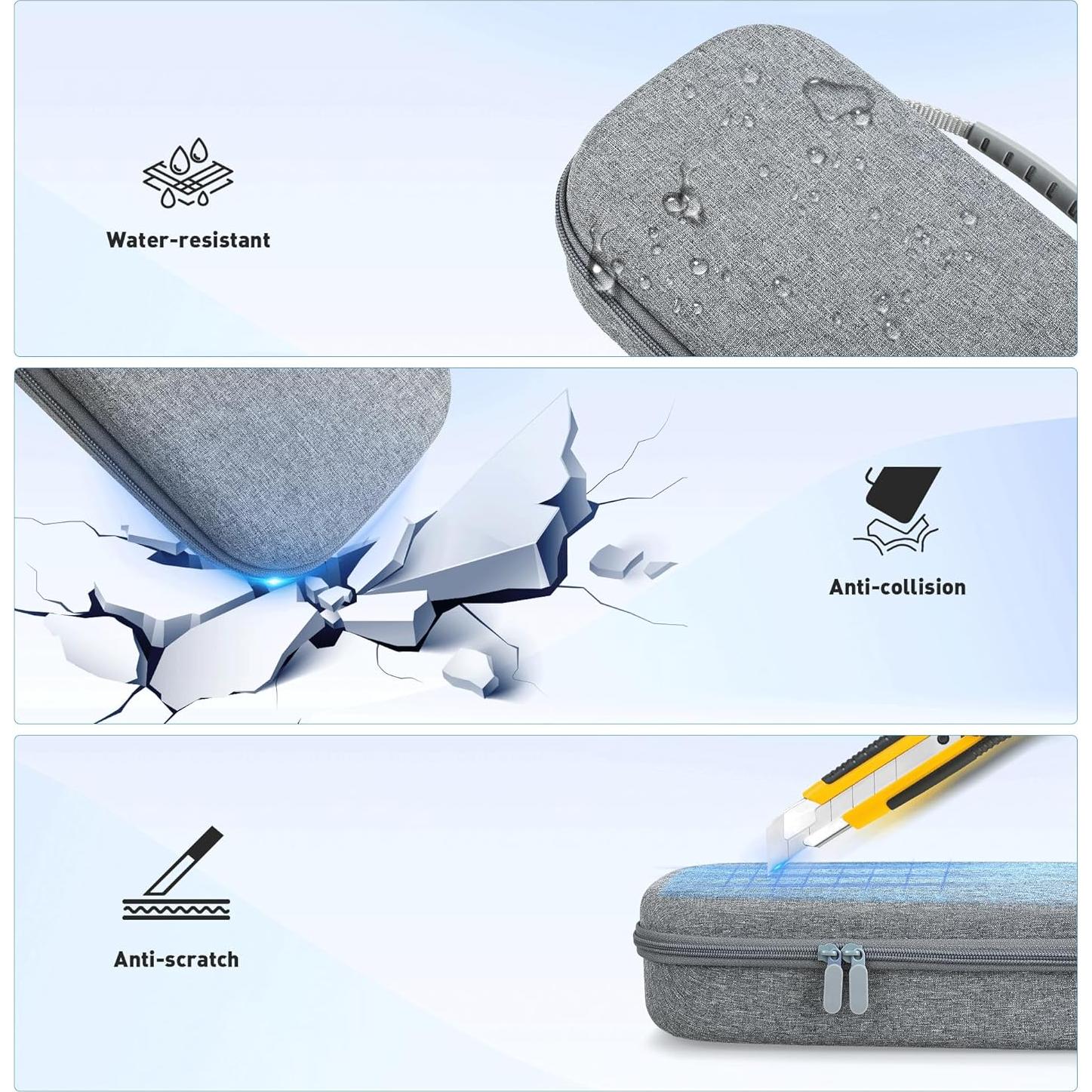 Foluck Set 3 en 1 Accesorios para PS Portal Gris