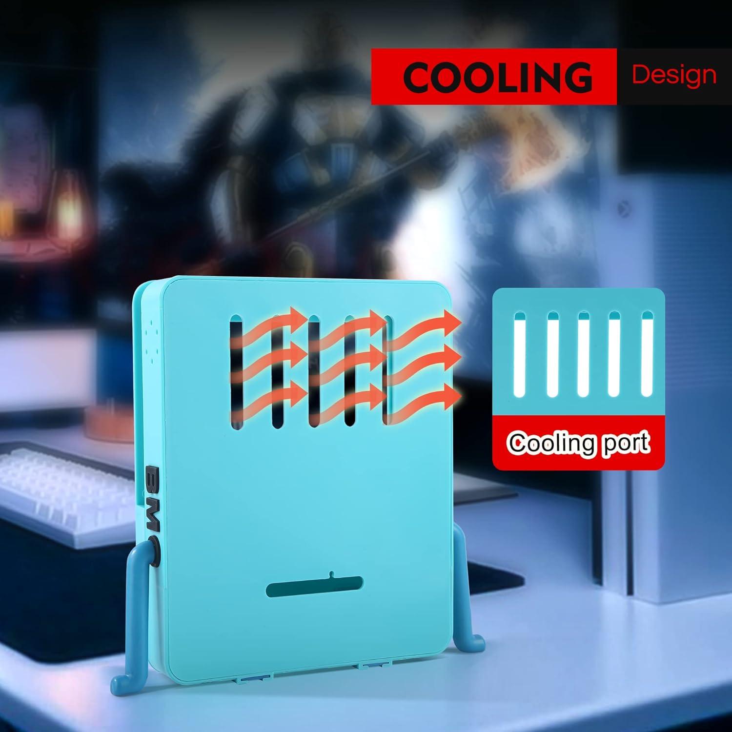 Soporte de Carga GRAPMKTG para Nintendo Switch OLED Azul