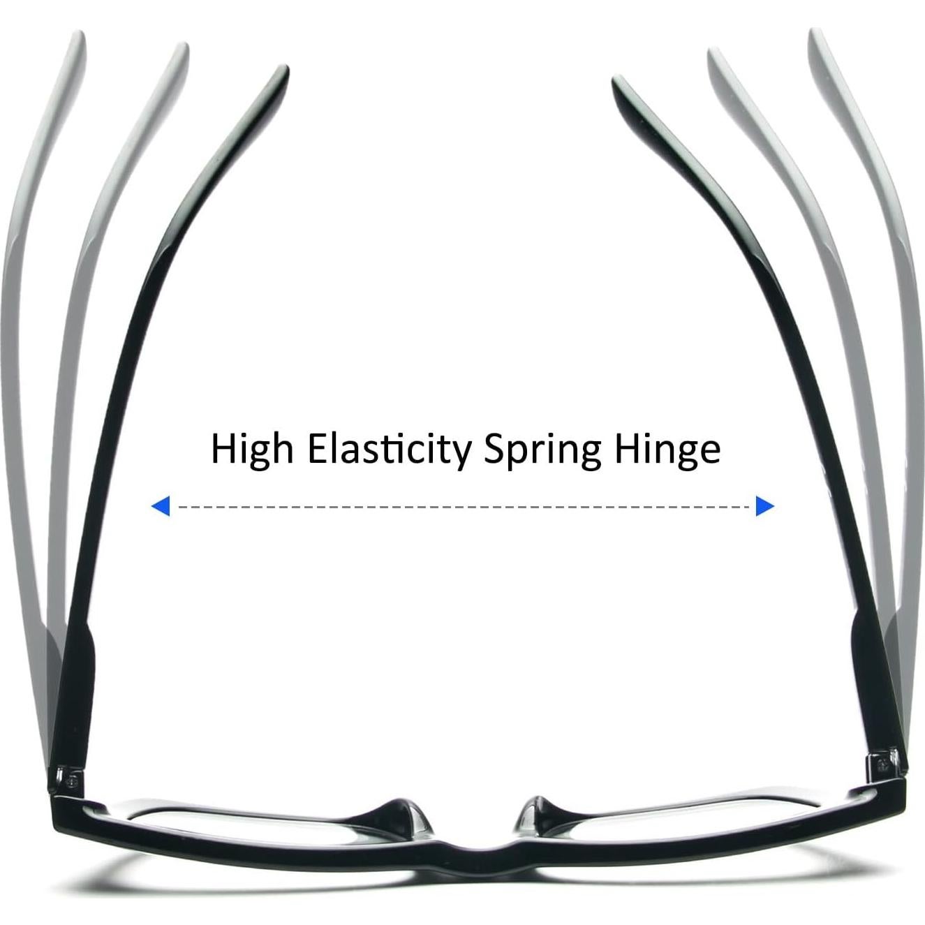 Gafas de lectura REAVEE para mujeres, bloqueo luz azul, 3 colores