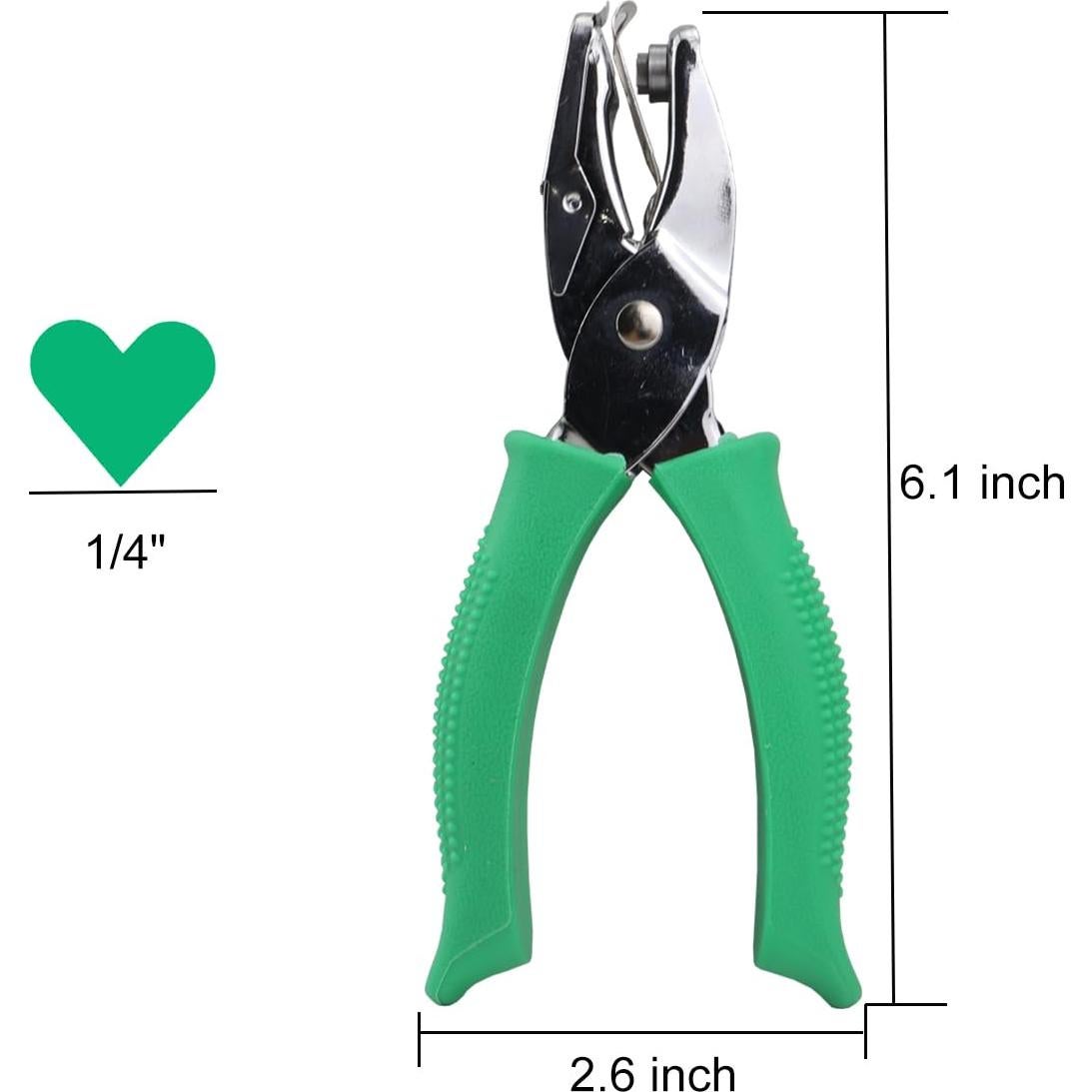 Perforadora de papel Aacehlh corazón 0.64 cm portátil