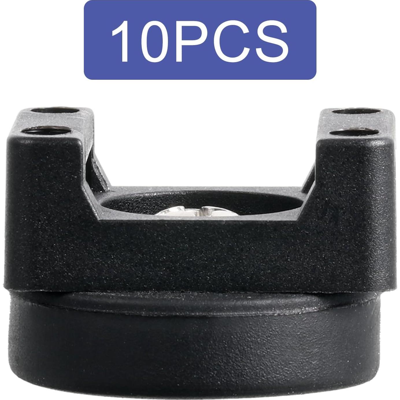 Soporte Magnético para Bridas Yookeer - 10 Piezas, 22 mm