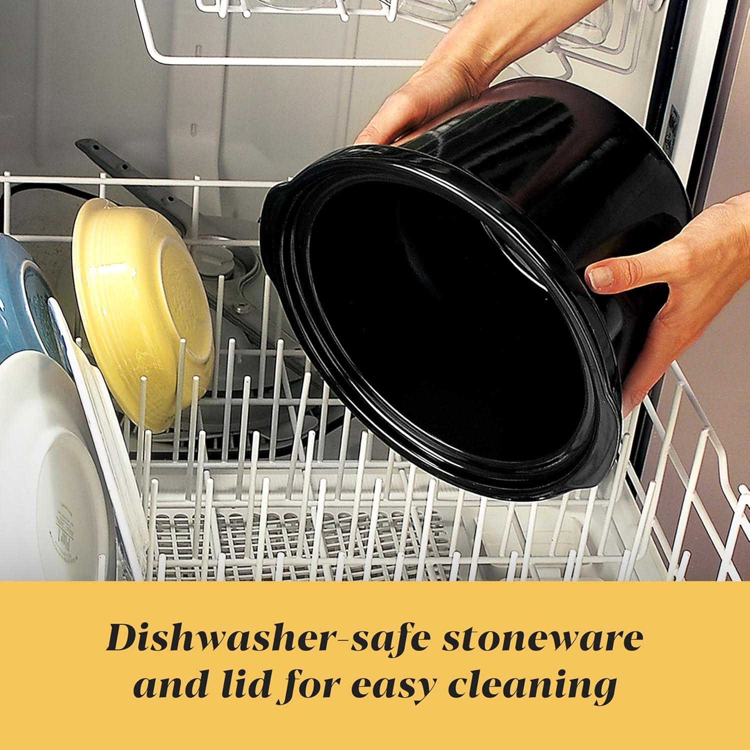 Olla de Cocción Lenta Crock-Pot 2 Cuartos Negra Manual