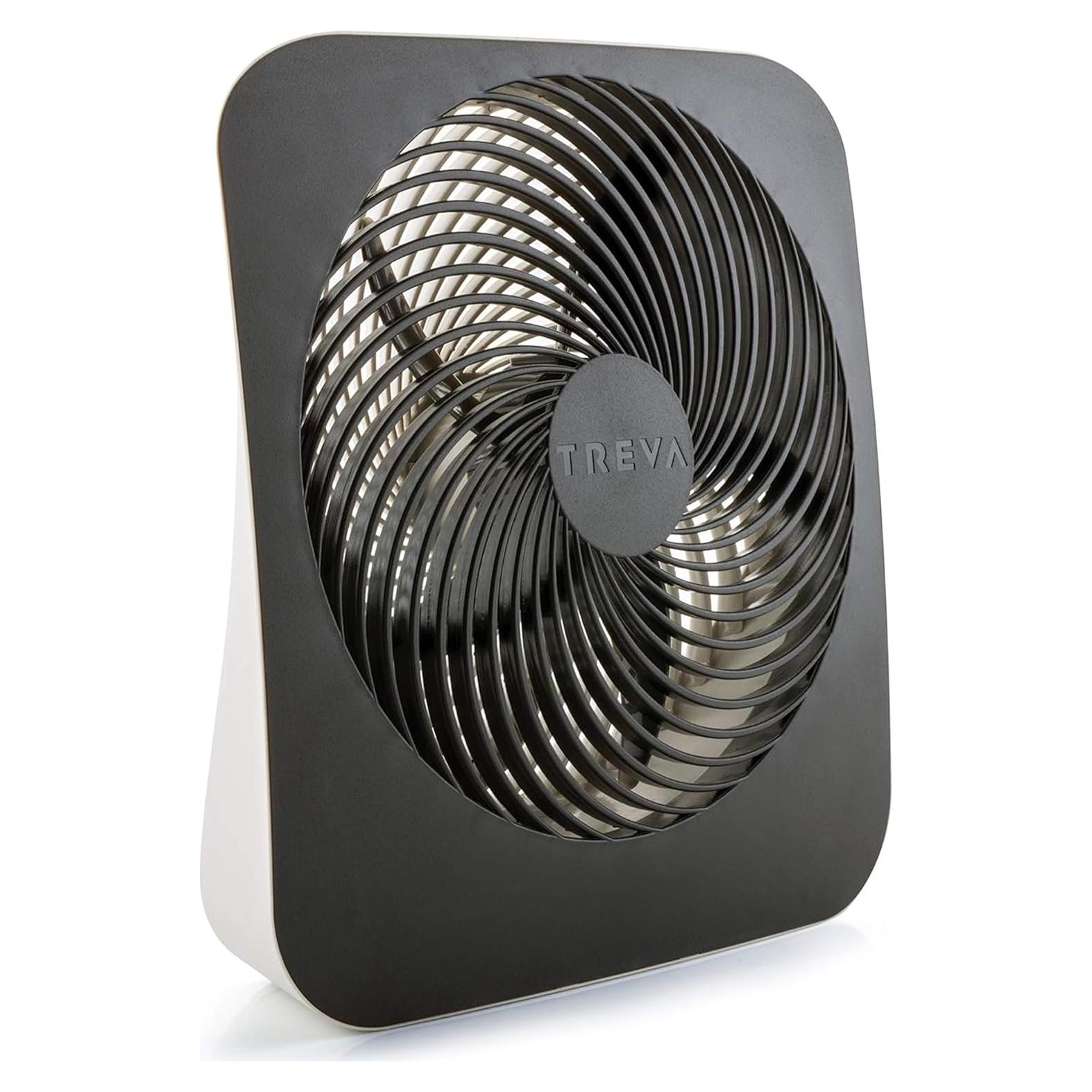 Ventilador Portátil Treva 25,4 cm 2 Velocidades Batería/CA
