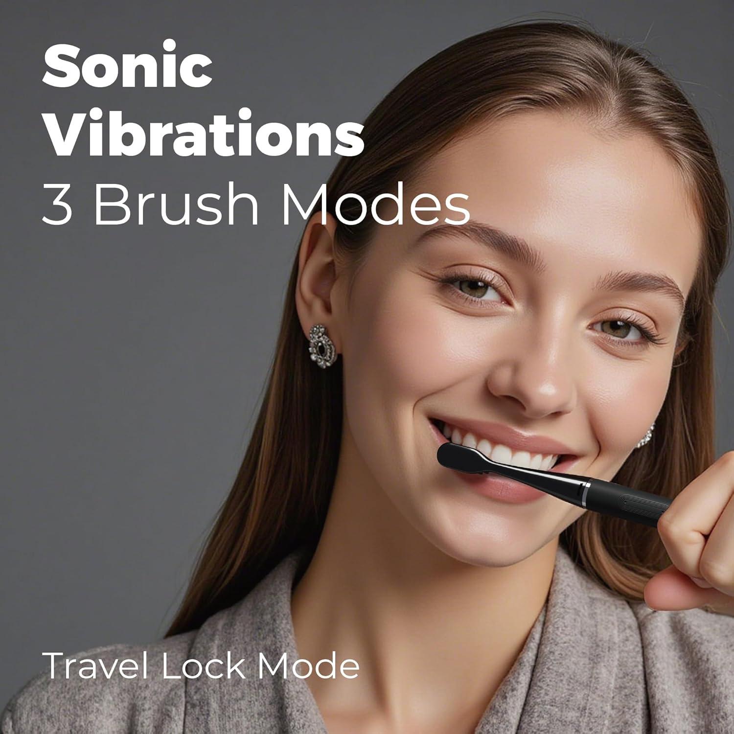 Cepillo de Dientes Eléctrico MIPOW Slim Pro i4 Ultrasonido 3 Modos