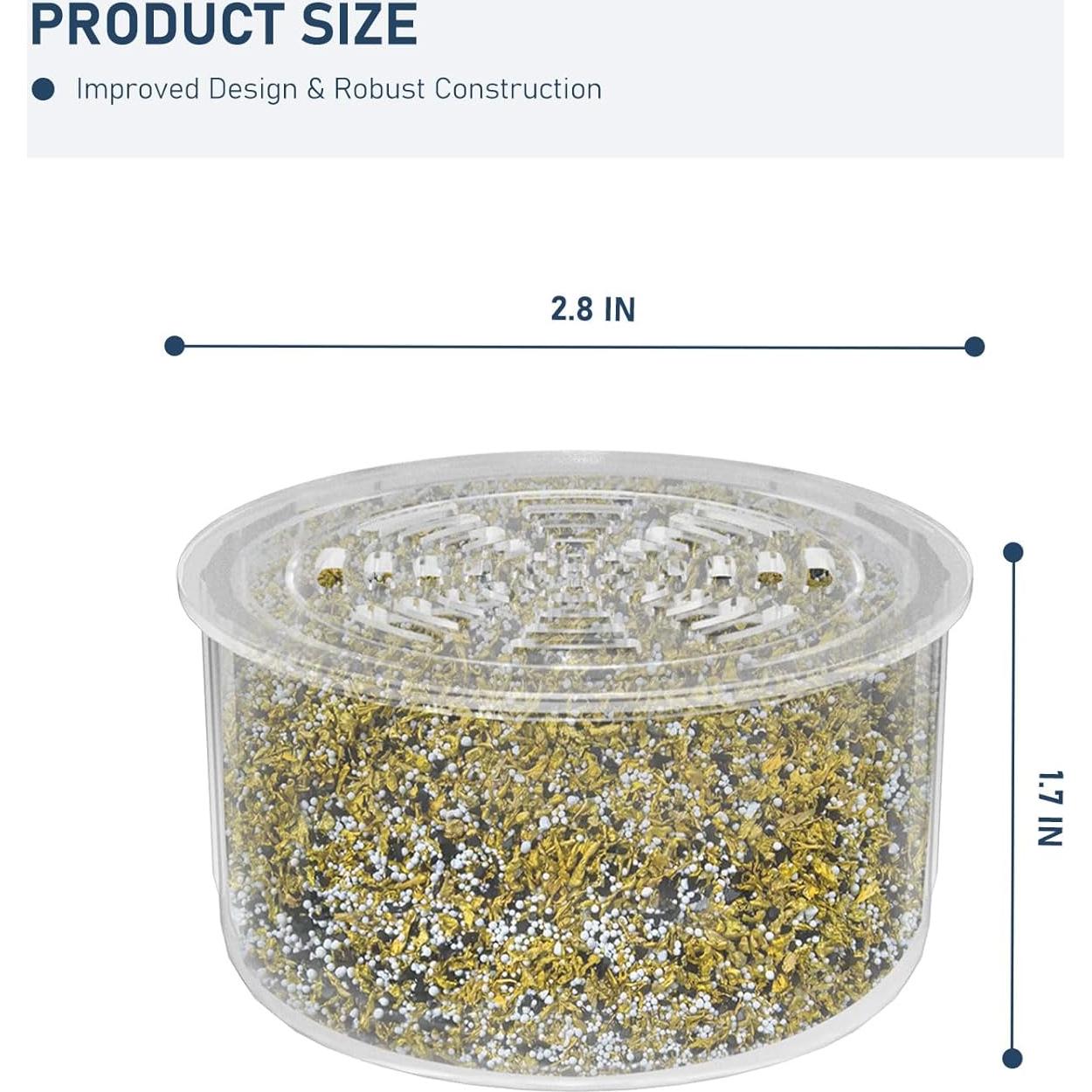 Cartucho Filtro de Ducha Varycony 2 Paquetes 380g Compatible