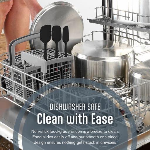 Juego de Espátulas de Silicona Kaluns 5 Piezas Resistente al Calor