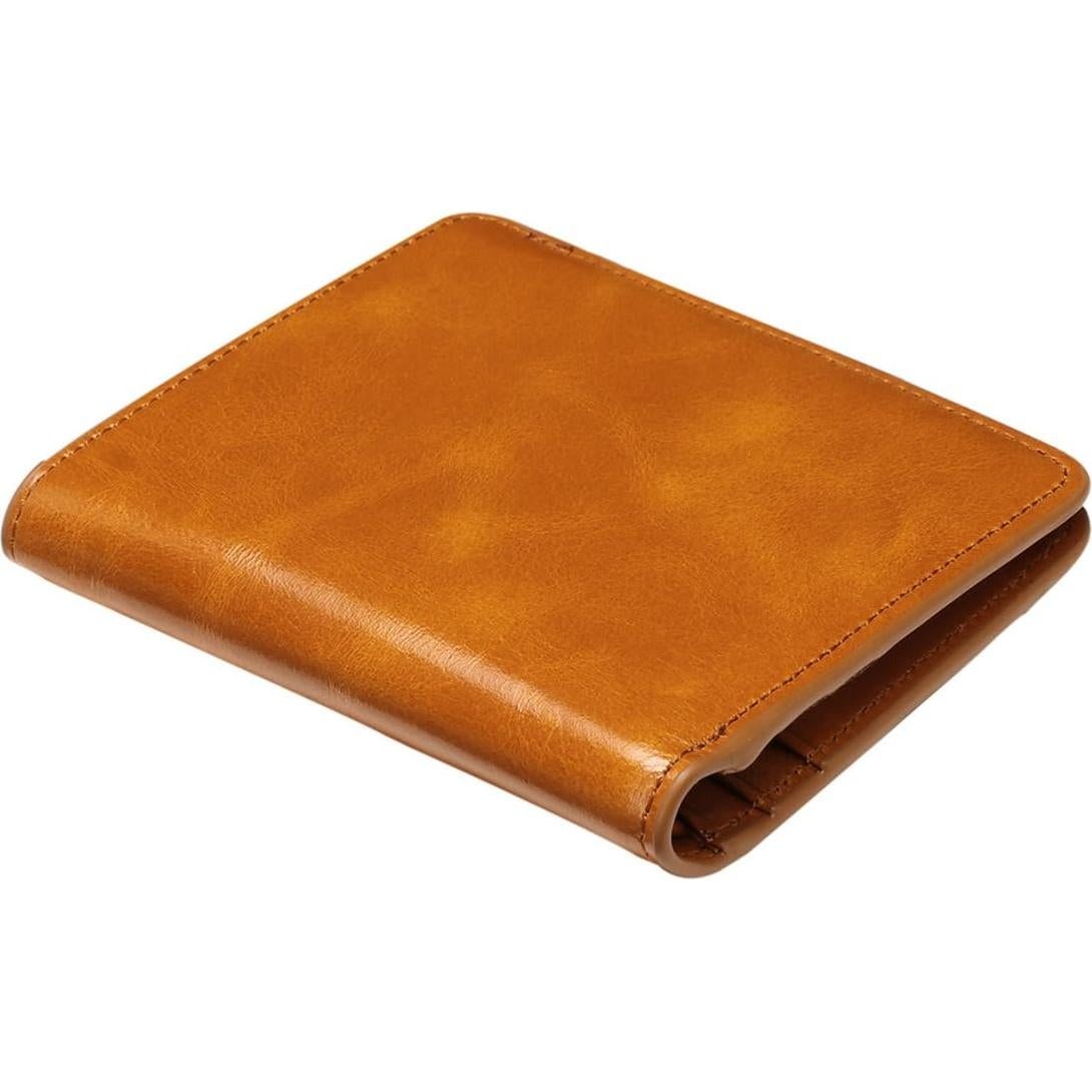 Billetera de Cuero Itslife RFID Compacta para Mujeres