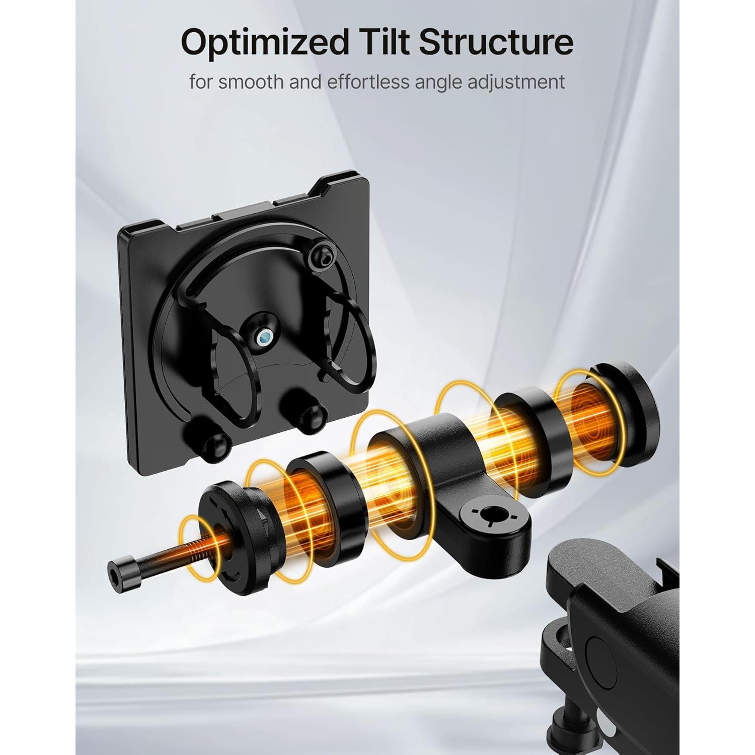 Soporte de Monitor Ultrawide monTEK MA1001PBK 17-57" Negro