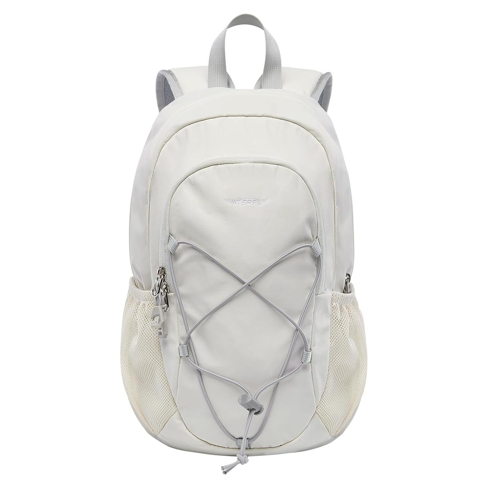 Mochila de Senderismo WATERFLY 12L Unisex Beige Ligera