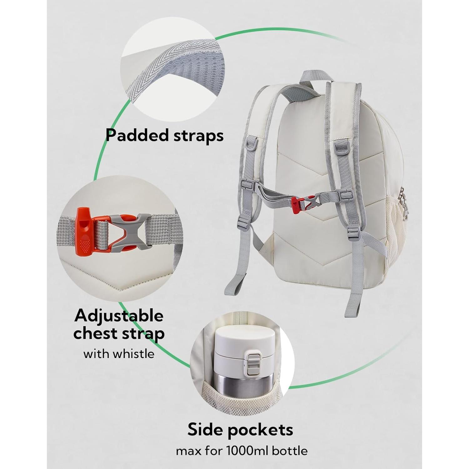 Mochila de Senderismo WATERFLY 12L Unisex Beige Ligera