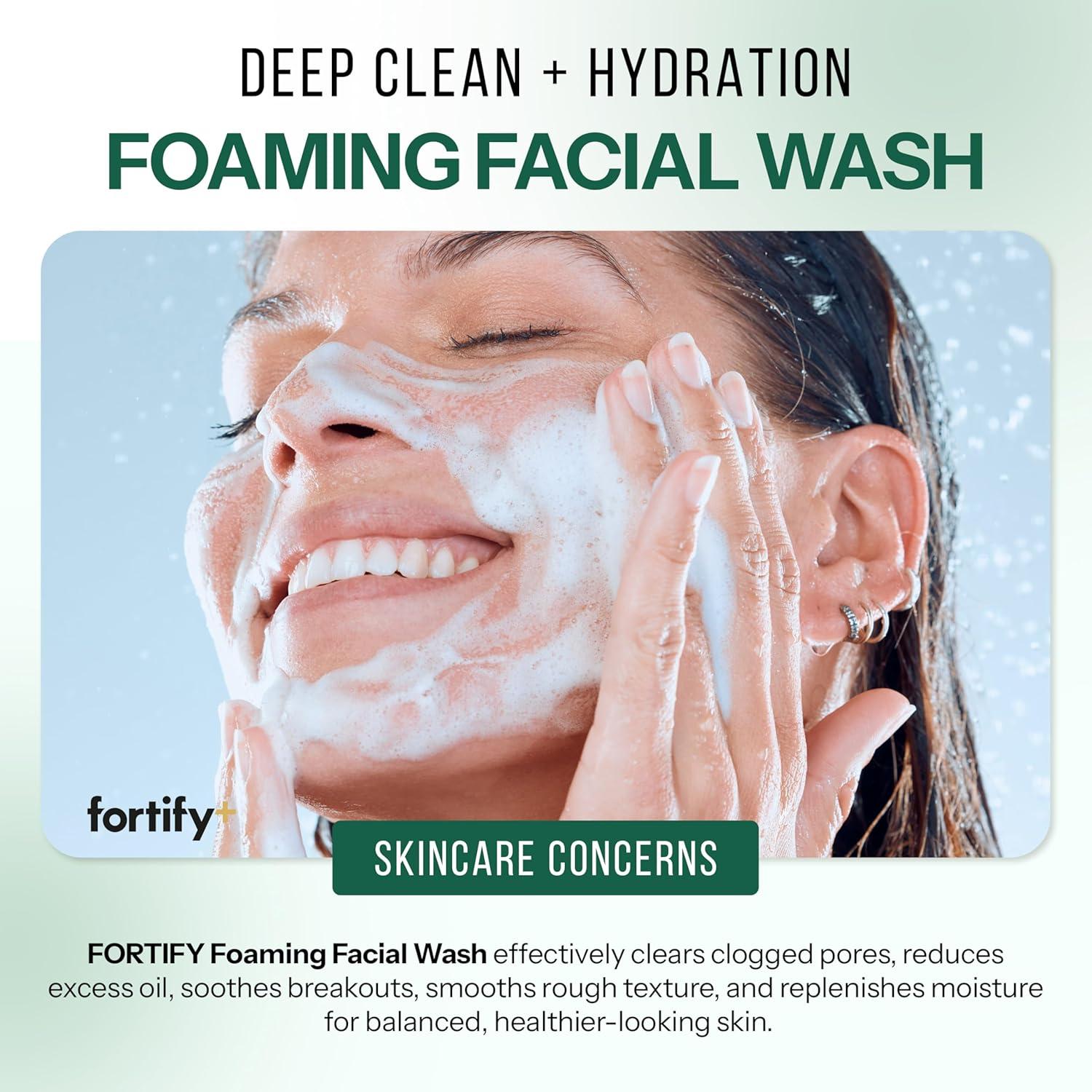 Limpiador Facial 3 en 1 Fortify Skincare - 150 ml - Piel Grasa