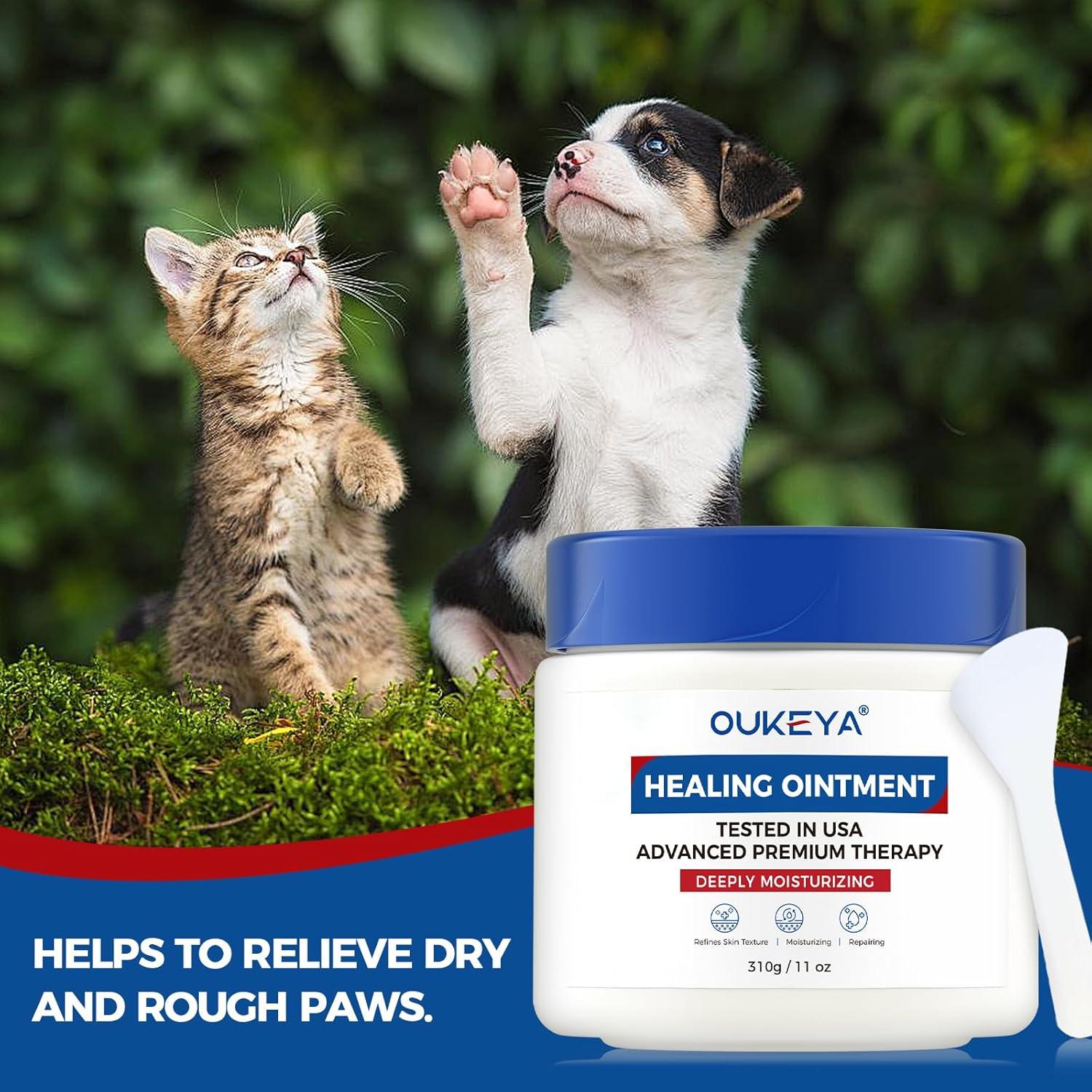 Ungüento Curativo OUKEYA 155g x 2, Hidratante Piel Seca y Agrietada