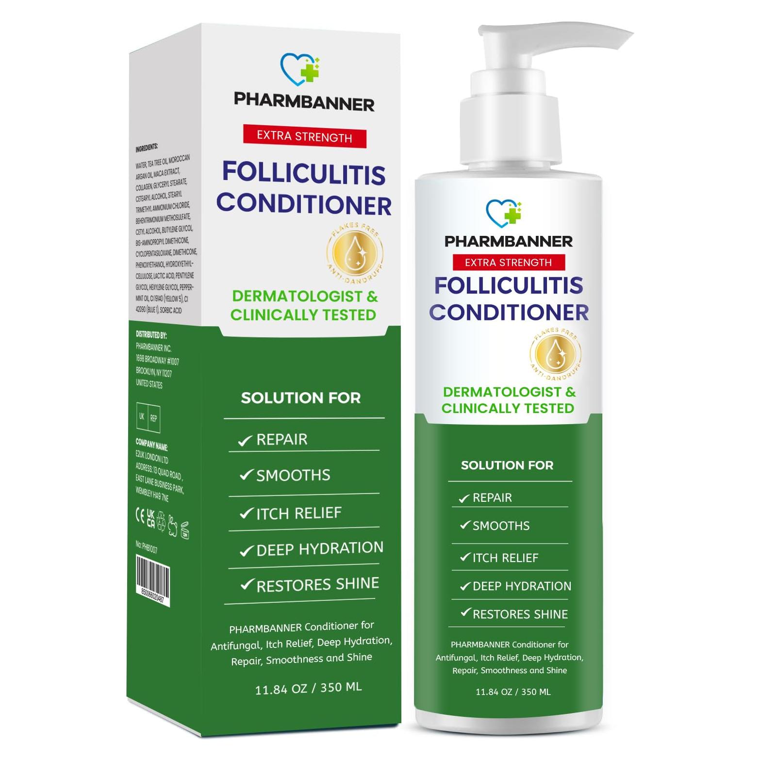 Acondicionador PHARMBANNER 335 g - Alivio Picazón Foliculitis