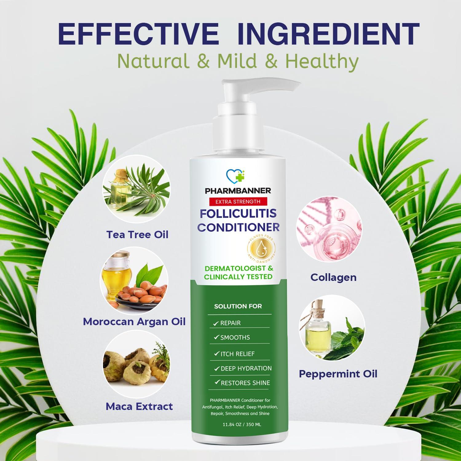 Acondicionador PHARMBANNER 335 g - Alivio Picazón Foliculitis