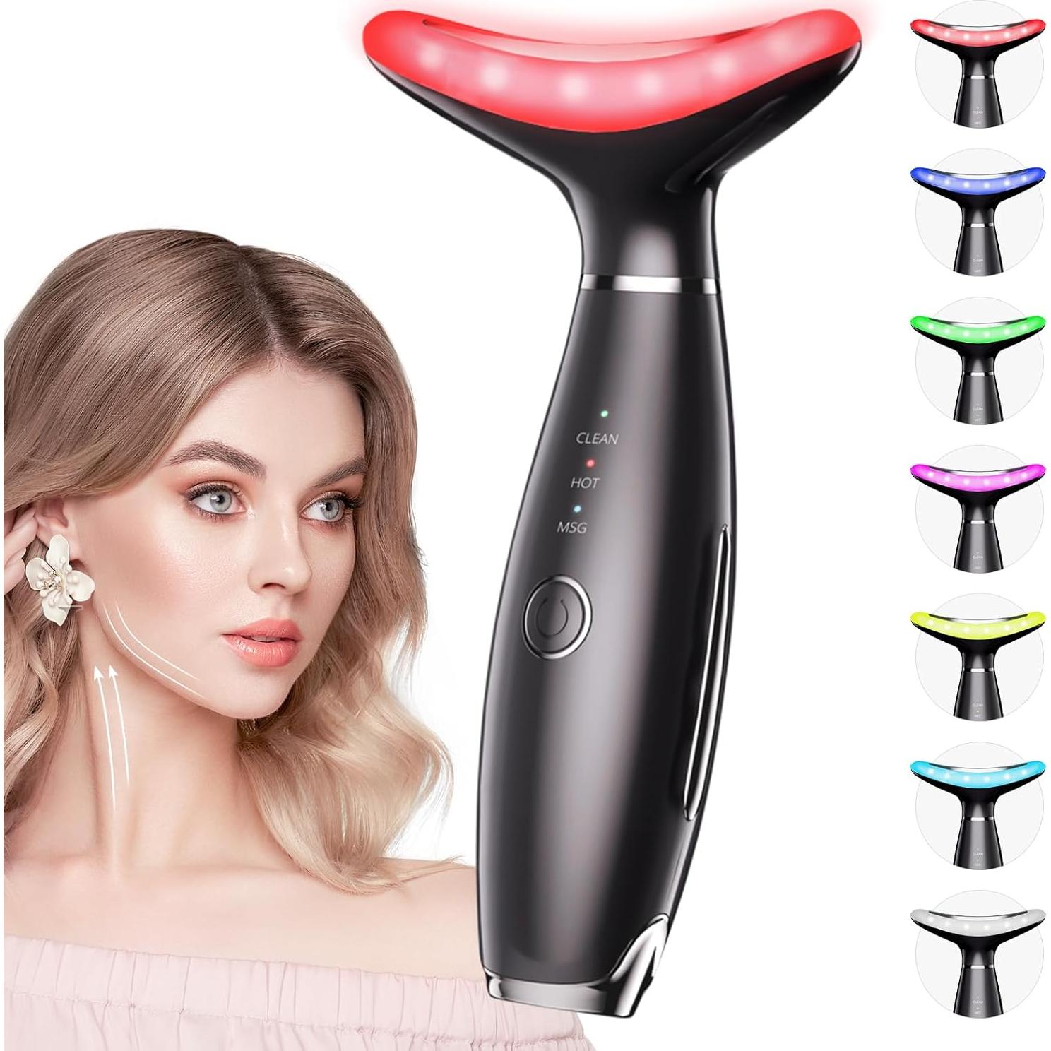 Máquina Galvánica Trinity - Terapia de Luz Roja Facial 7 en 1