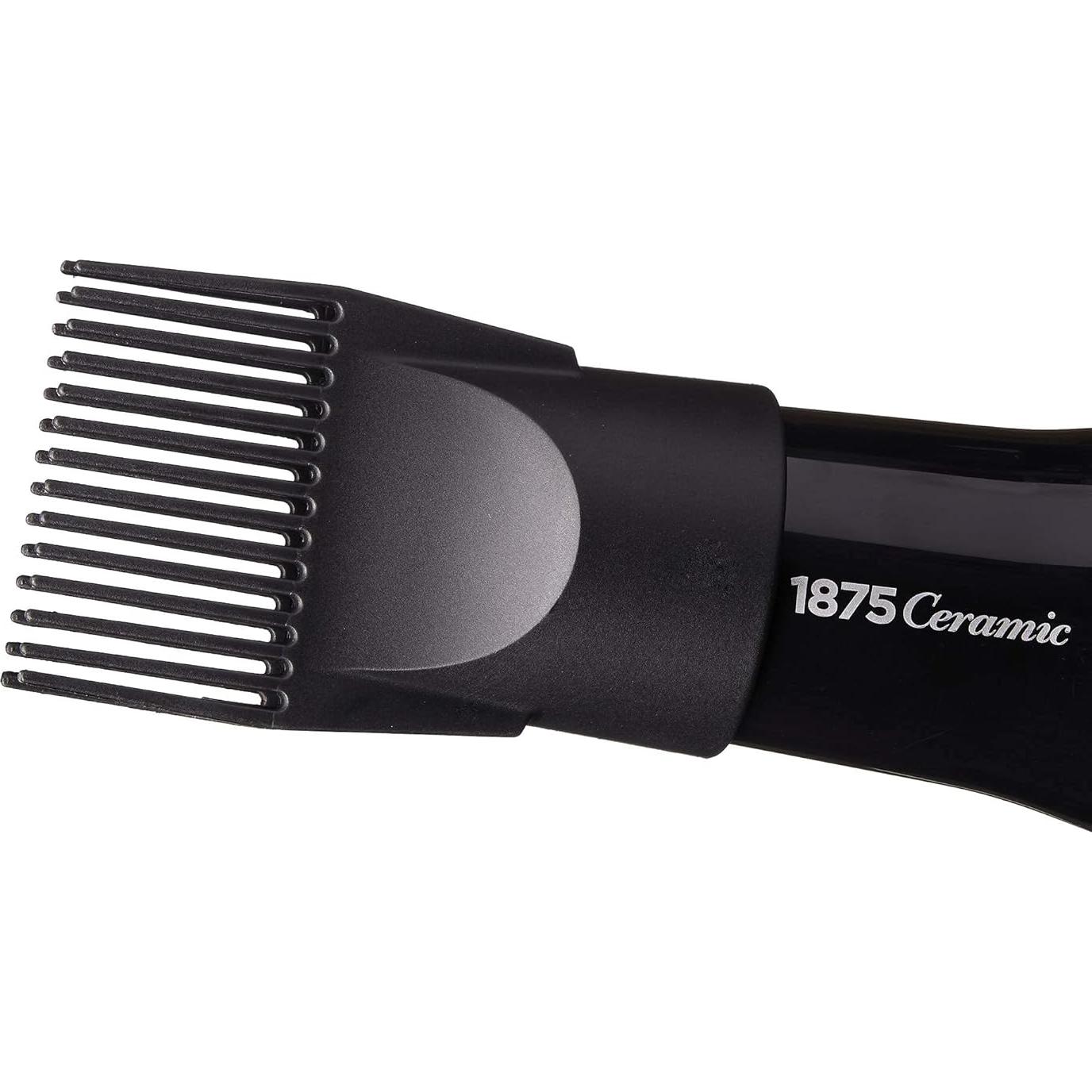 Secador de Pelo Cerámico Hot Beauty 1875W Compacto Negro