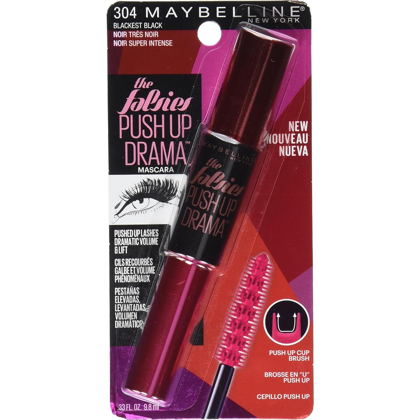 Máscara Lavable Maybelline The Falsies Push Up Drama 9.75 ml