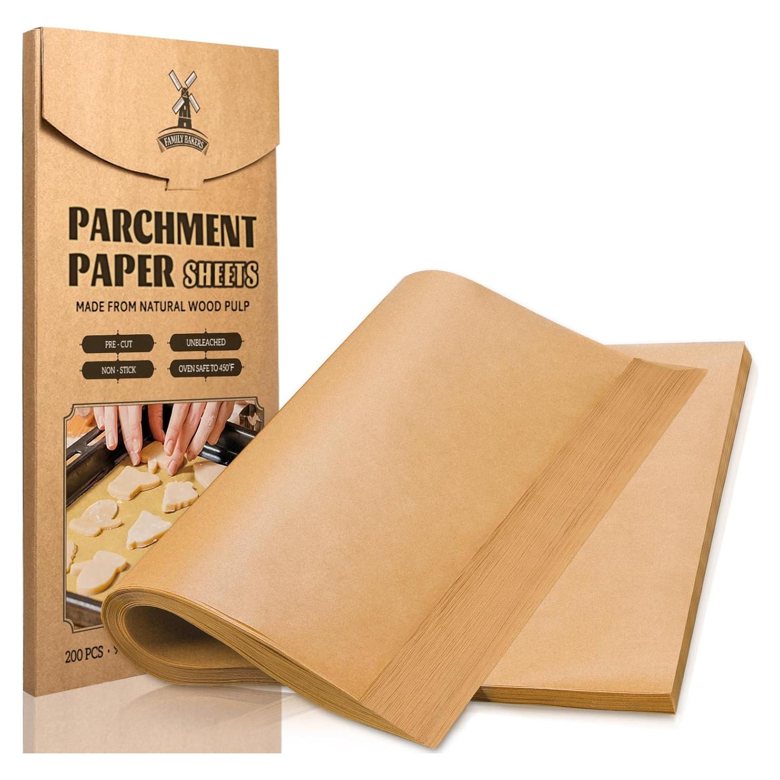 Papel Pergamino Pre-cortado Hiware 200 Hojas 23x33 cm