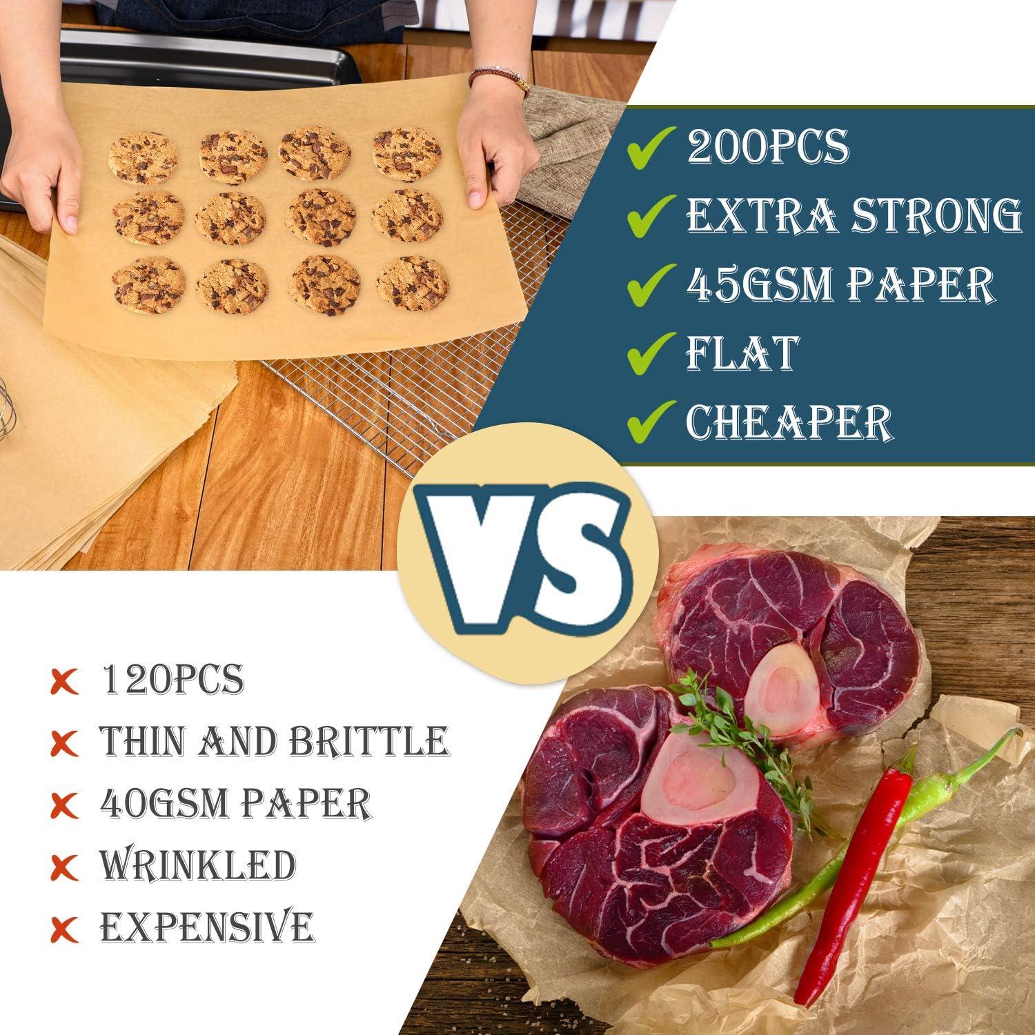 Papel Pergamino Pre-cortado Hiware 200 Hojas 23x33 cm