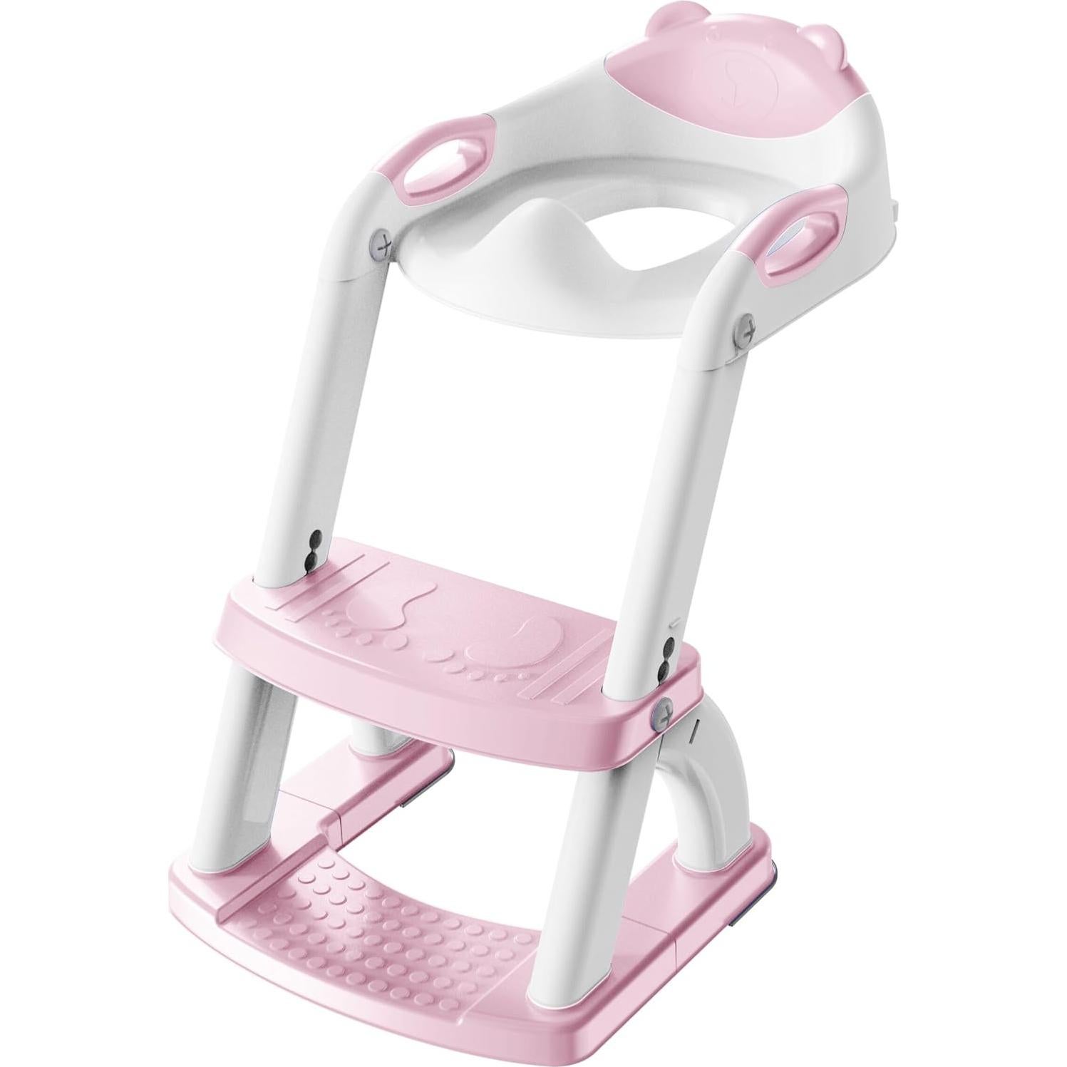 Asiento de Entrenamiento para Baño SKYROKU 2 en 1 Rosa