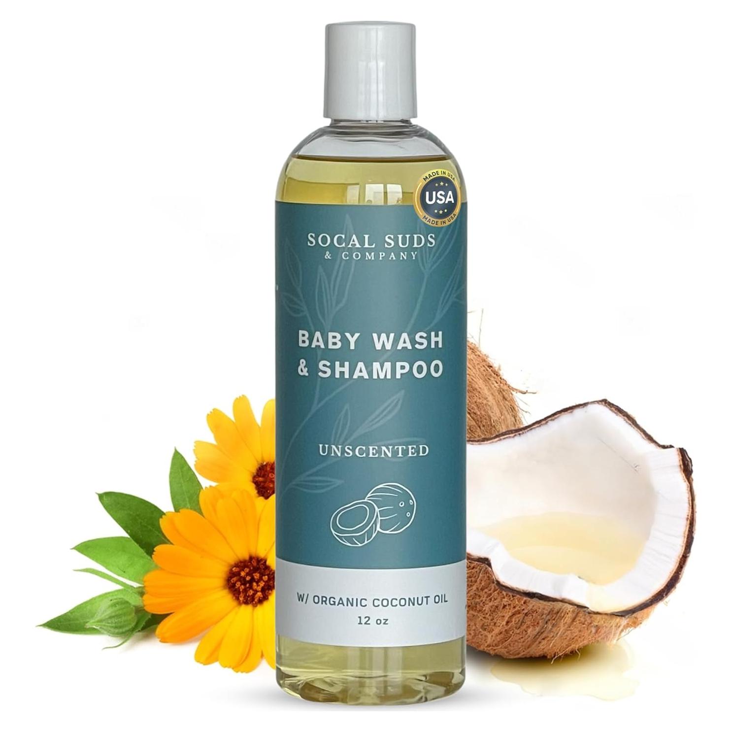 Champú y Gel de Baño para Bebés SoCal Suds 2-en-1 340g