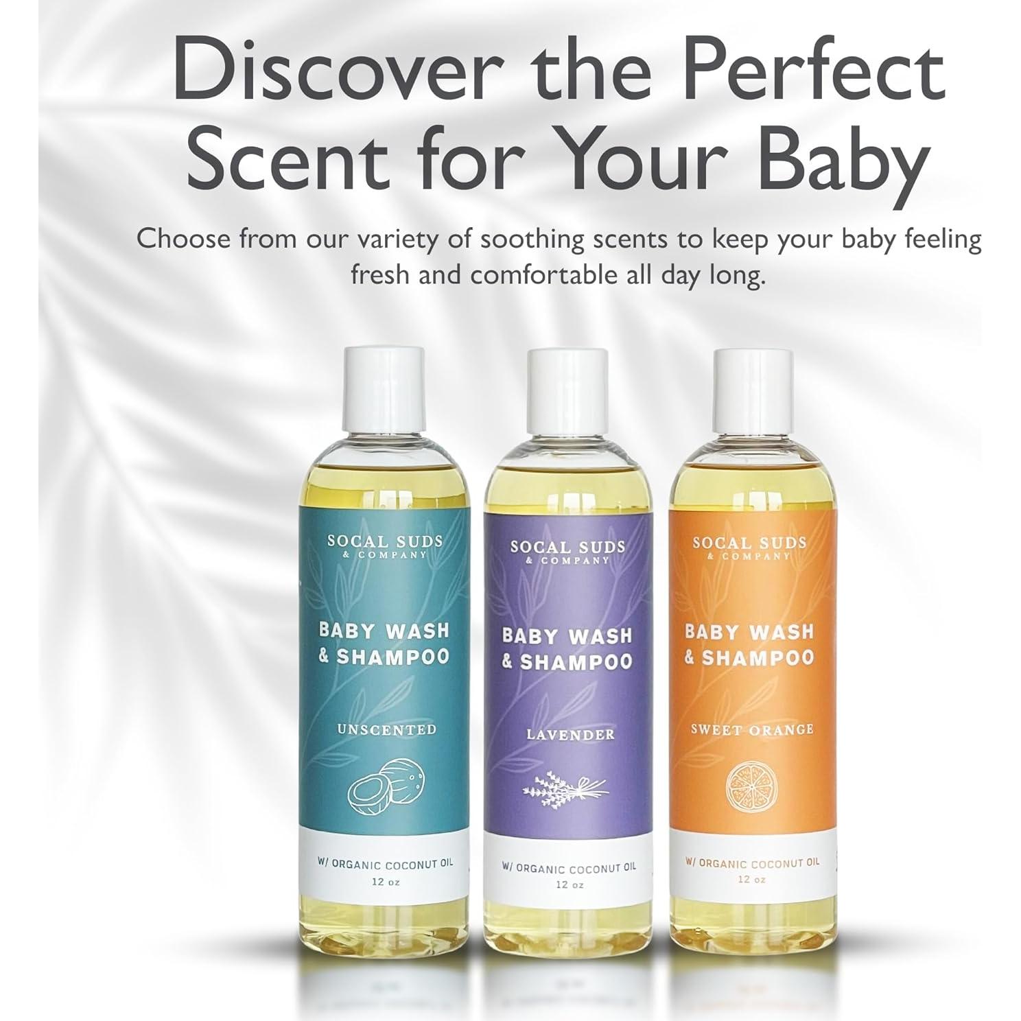 Champú y Gel de Baño para Bebés SoCal Suds 2-en-1 340g