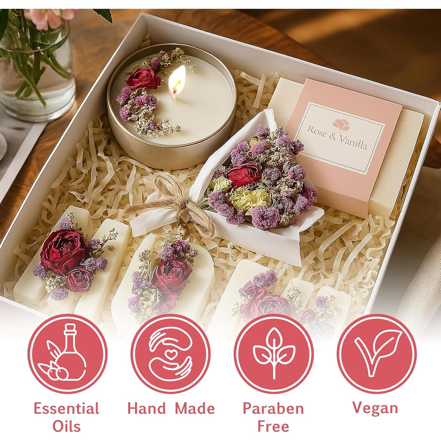 Cesta de Regalo Spa para Mamá LaurGifts - Caja 17x17cm