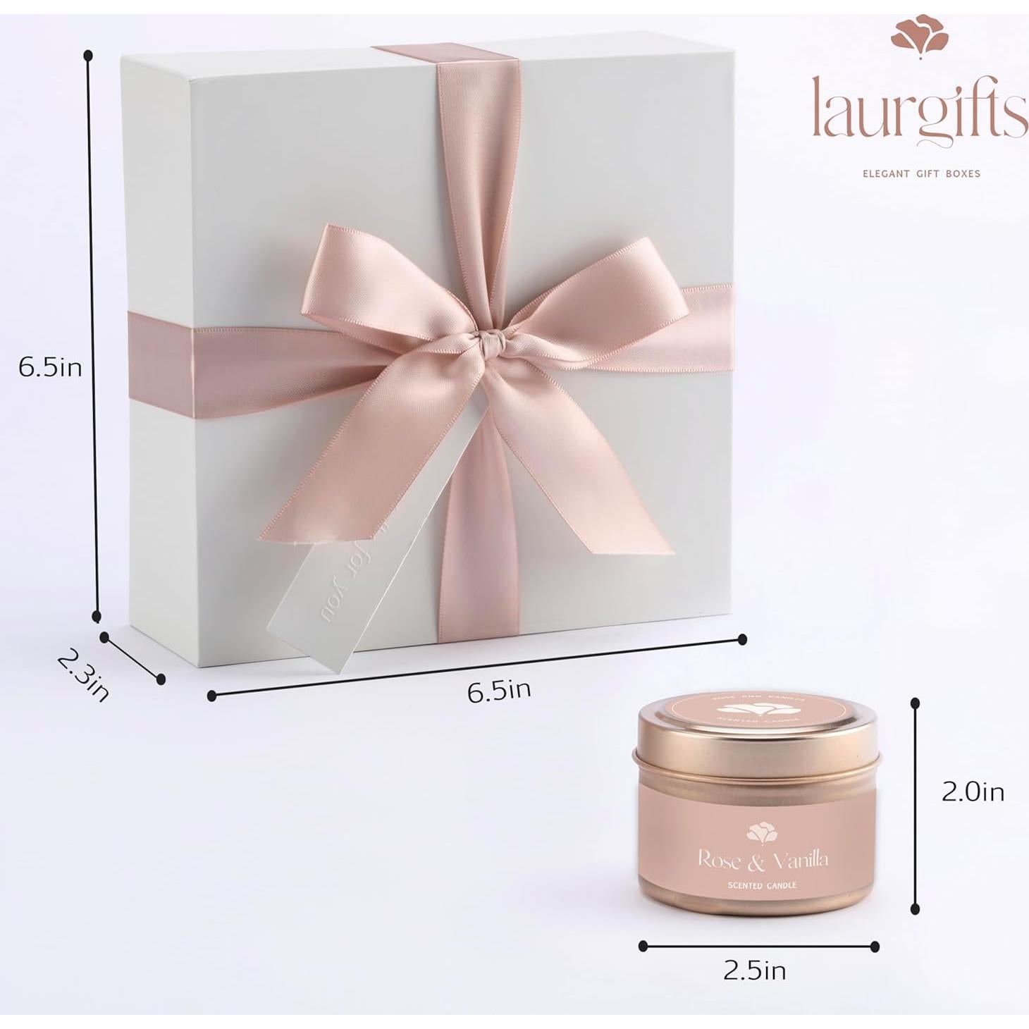 Cesta de Regalo Spa para Mamá LaurGifts - Caja 17x17cm