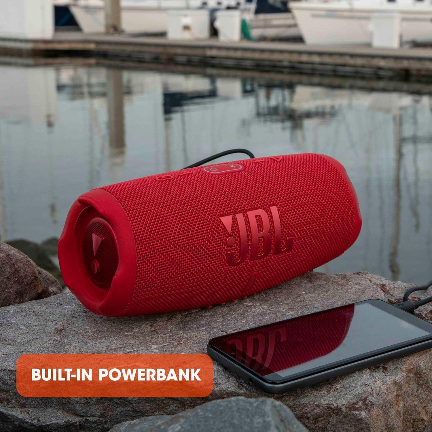Altavoz Bluetooth JBL Charge 5 Negro Impermeable 20h Powerbank
