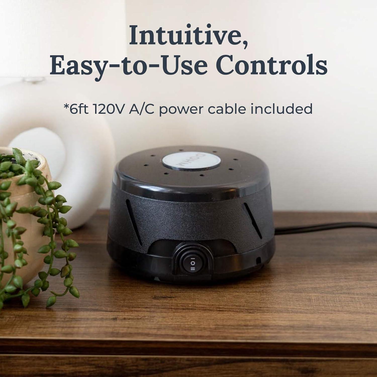 Máquina de Ruido Blanco Yogasleep Dohm Classic Negro 1 Unidad