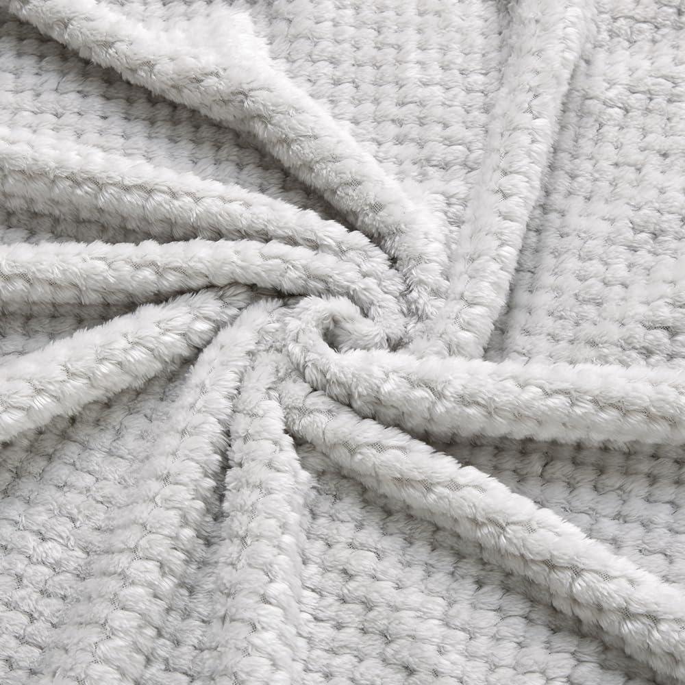 Manta Suave CREVENT 76x102cm Oso Bebé para Cuna y Cochecito