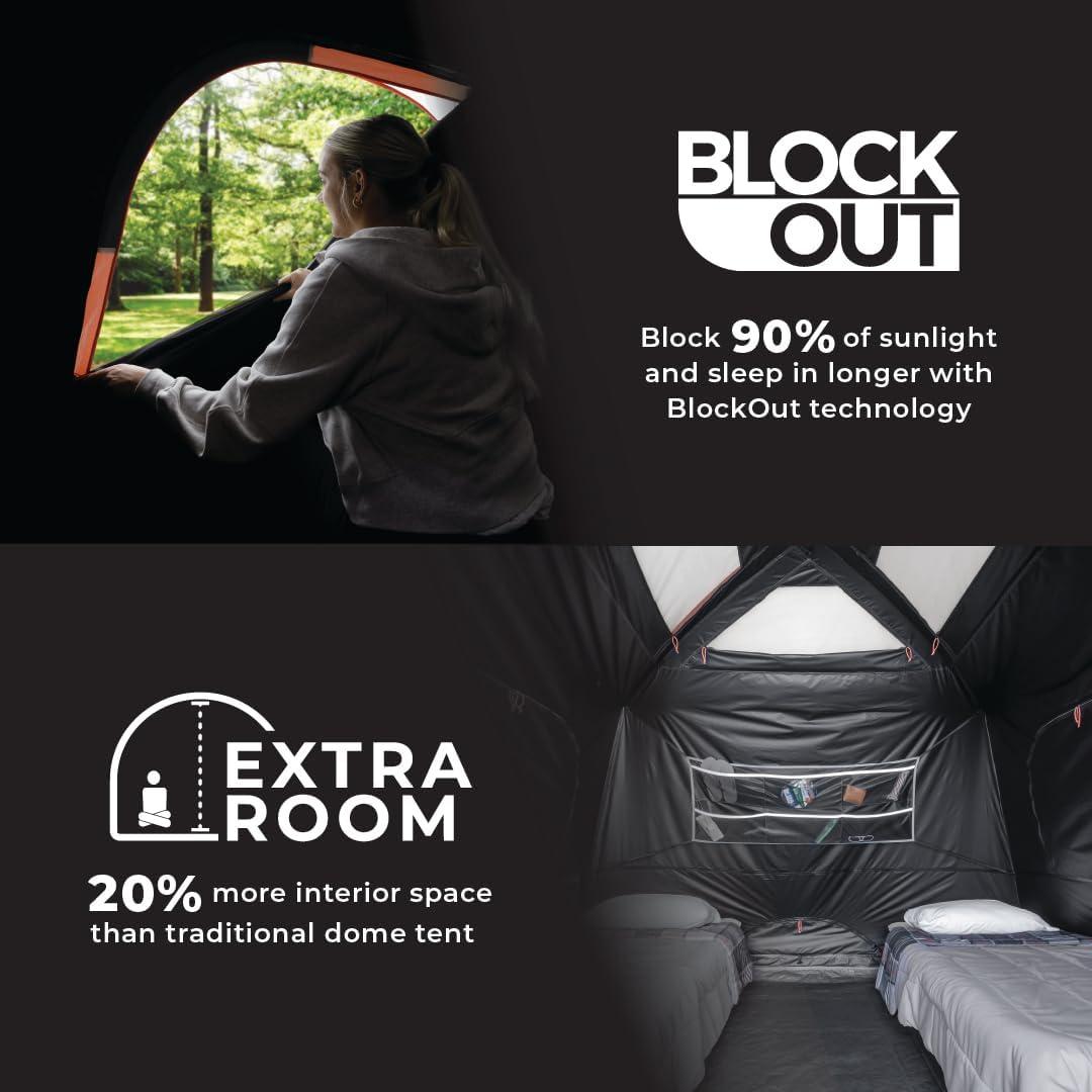 Tienda de Domo Blackout CORE para 6 Personas - Camping