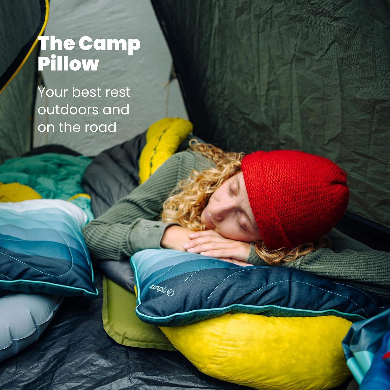 Almohada de Camping Rumpl Ajustable 56 x 38 cm Baja Fade