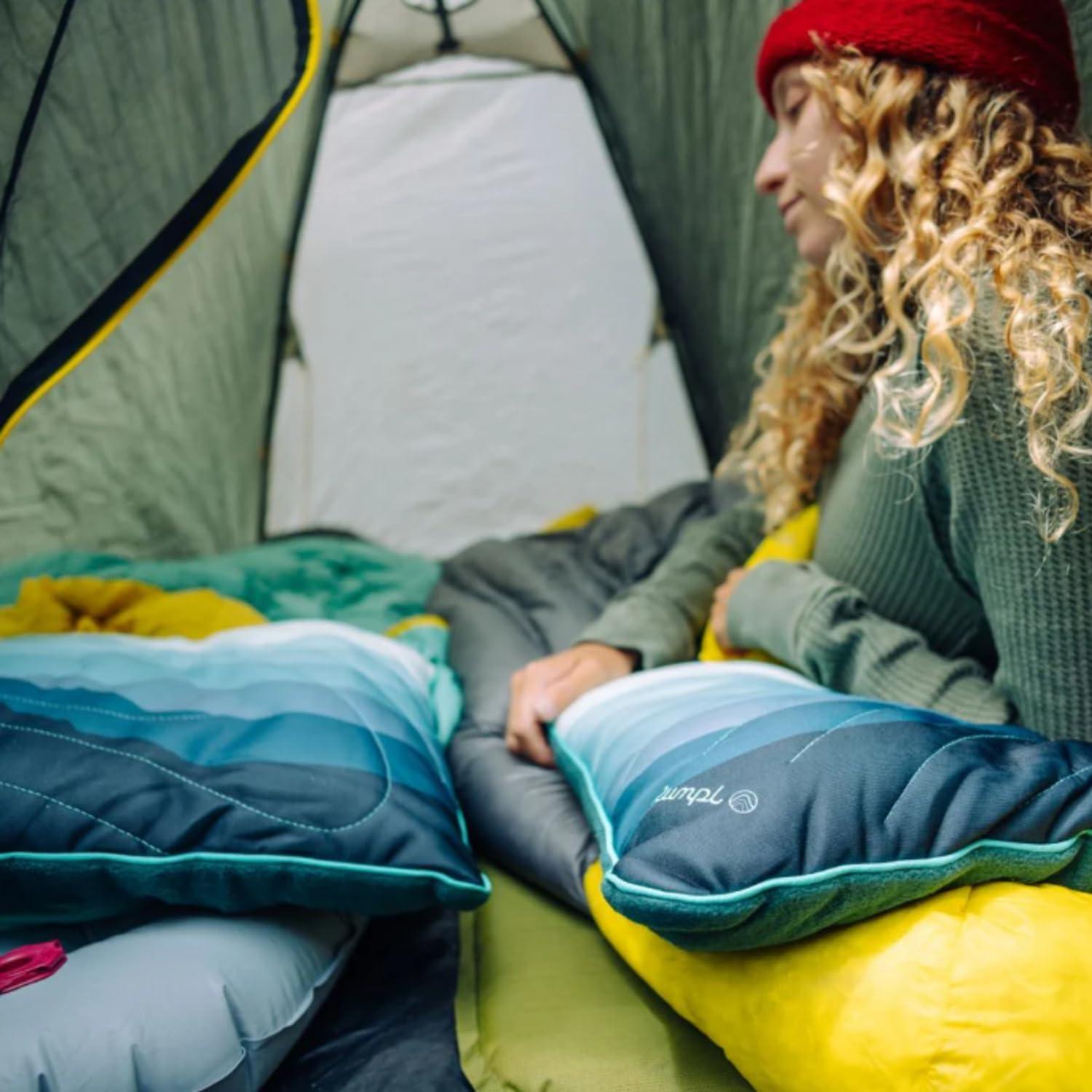 Almohada de Camping Rumpl Ajustable 56 x 38 cm Baja Fade