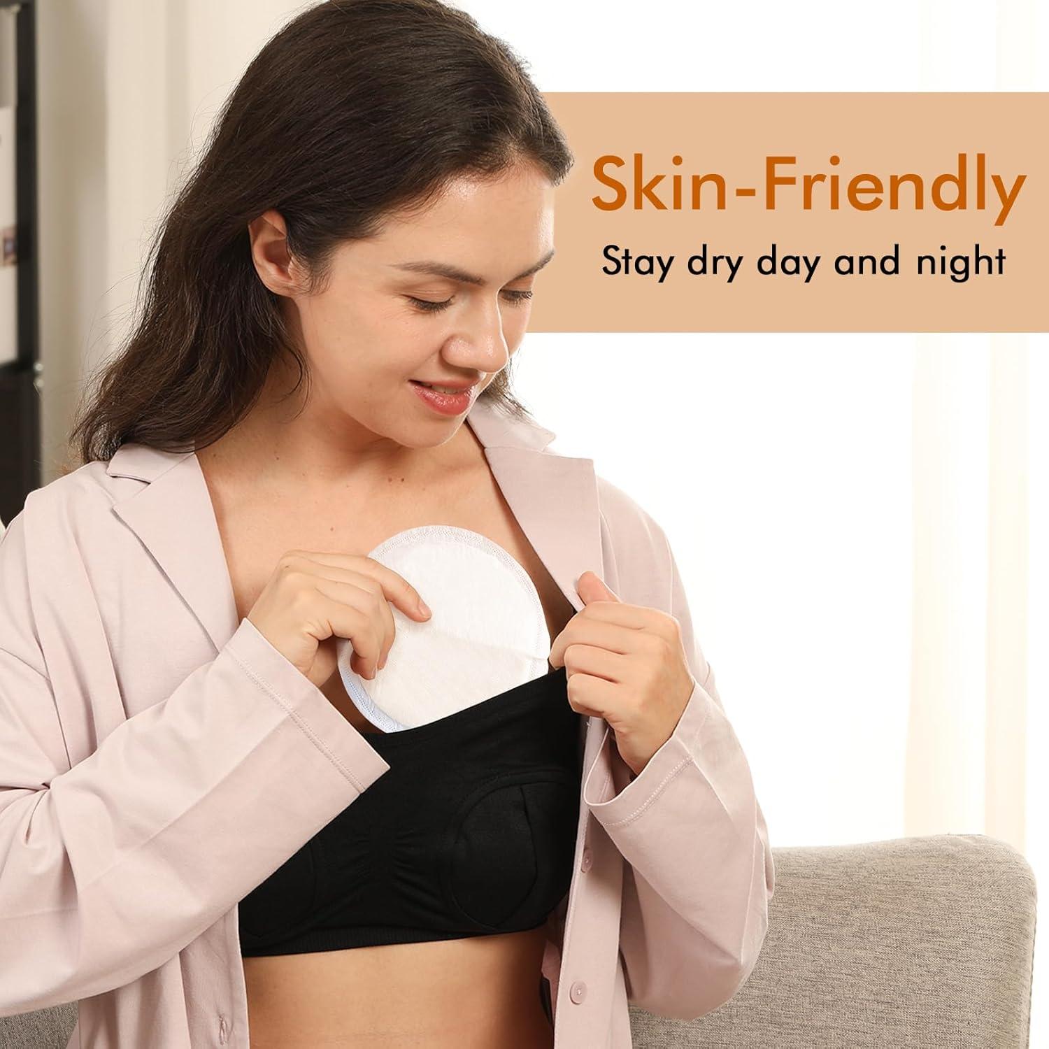 Almohadillas Desechables para Lactancia NCVI 80 Unidades Ultra Absorbentes