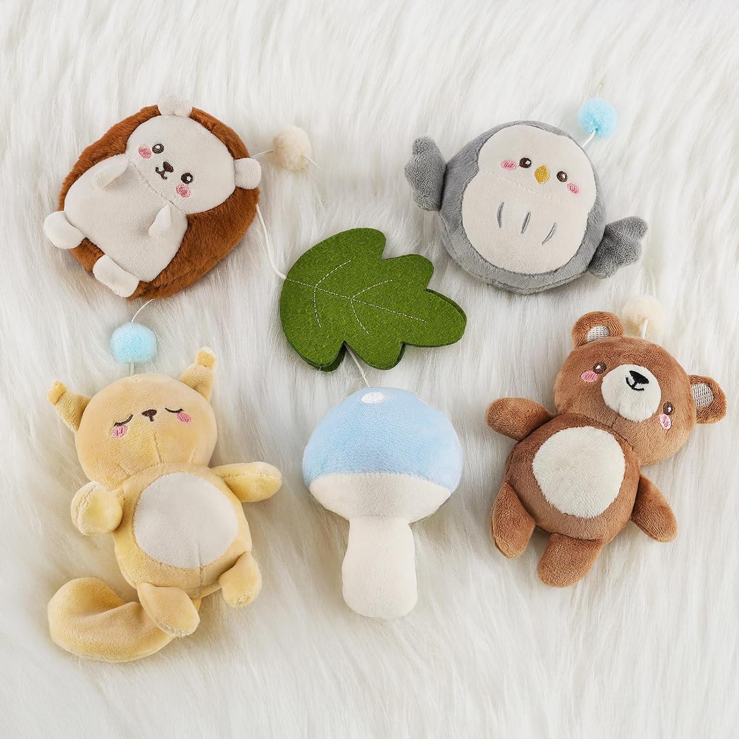 Móvil de Cuna Musical PIJKAGO Oso - Animales de Bosque