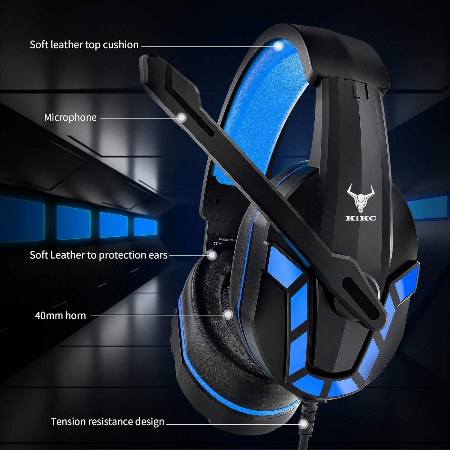 Auriculares Gaming DAKSING PS-4 con Micrófono y Control de Volumen
