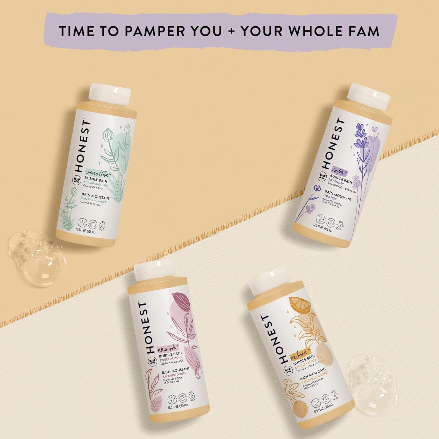 Baño de Burbujas Espumoso Honesto 355 ml Sin Lagrimas