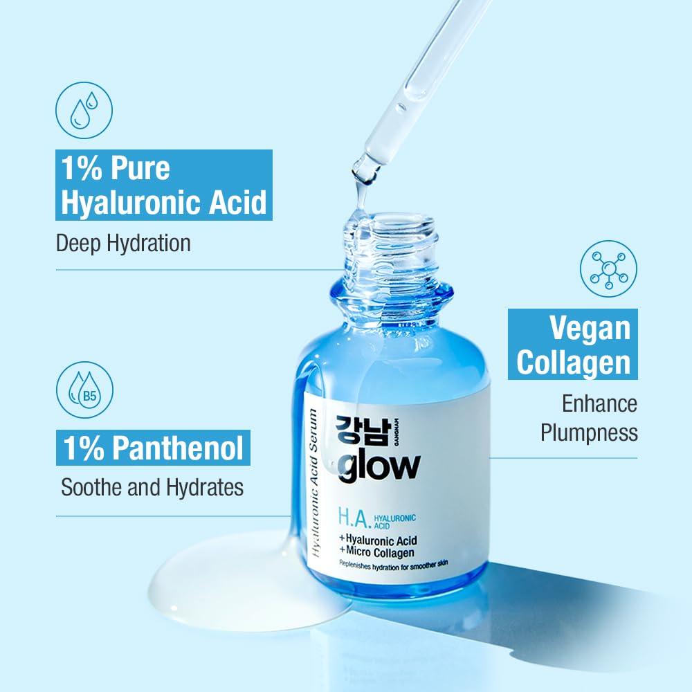 Suero Hidratante Facial Gangnam Glow 30 ml - Ácido Hialurónico