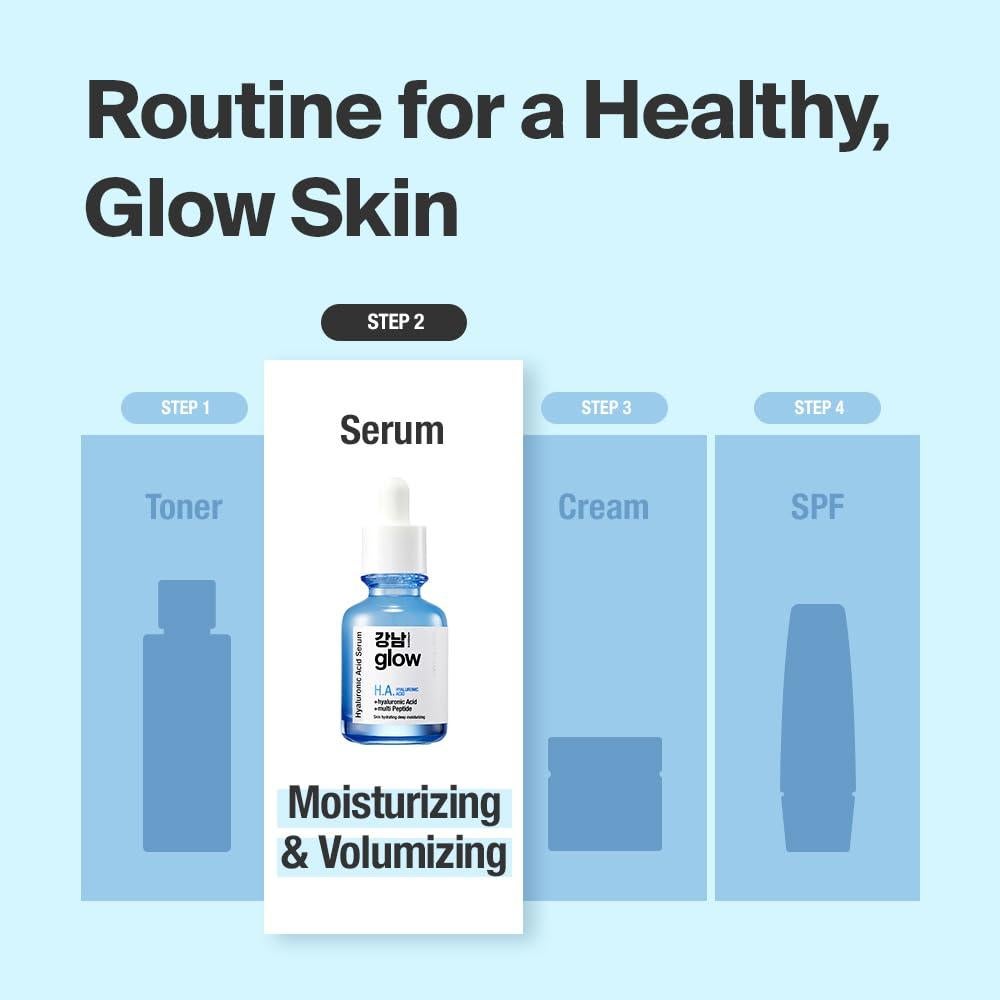 Suero Hidratante Facial Gangnam Glow 30 ml - Ácido Hialurónico