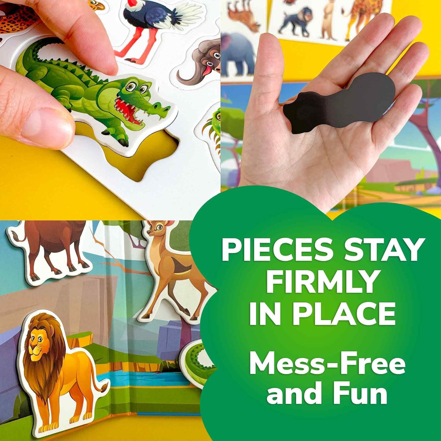 Puzzle Magnético de Viaje QUOKKA África - 20 Piezas para Niños