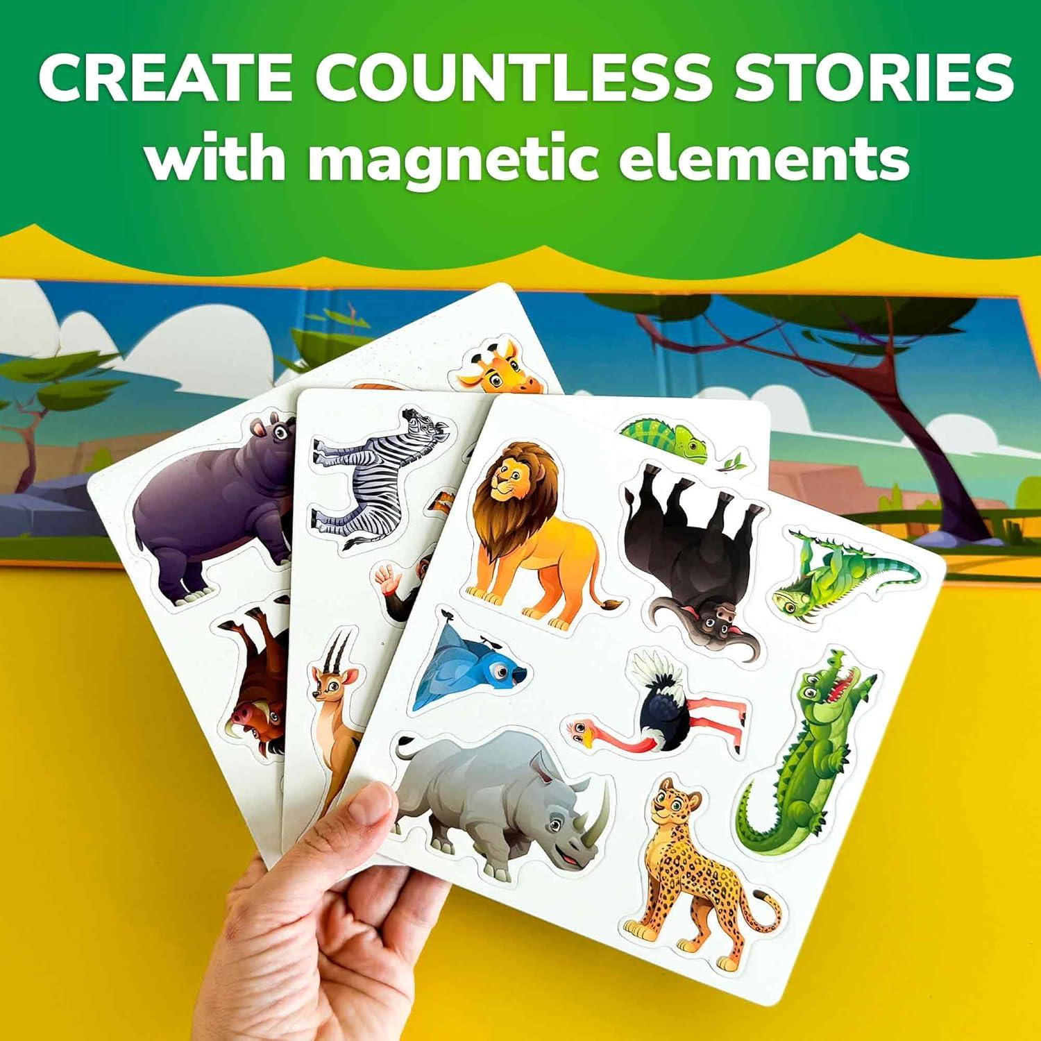 Puzzle Magnético de Viaje QUOKKA África - 20 Piezas para Niños