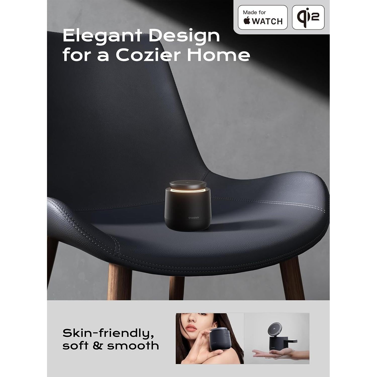 Cargador Inalámbrico 3 en 1 Magsafe TK-CW303 15W Negro