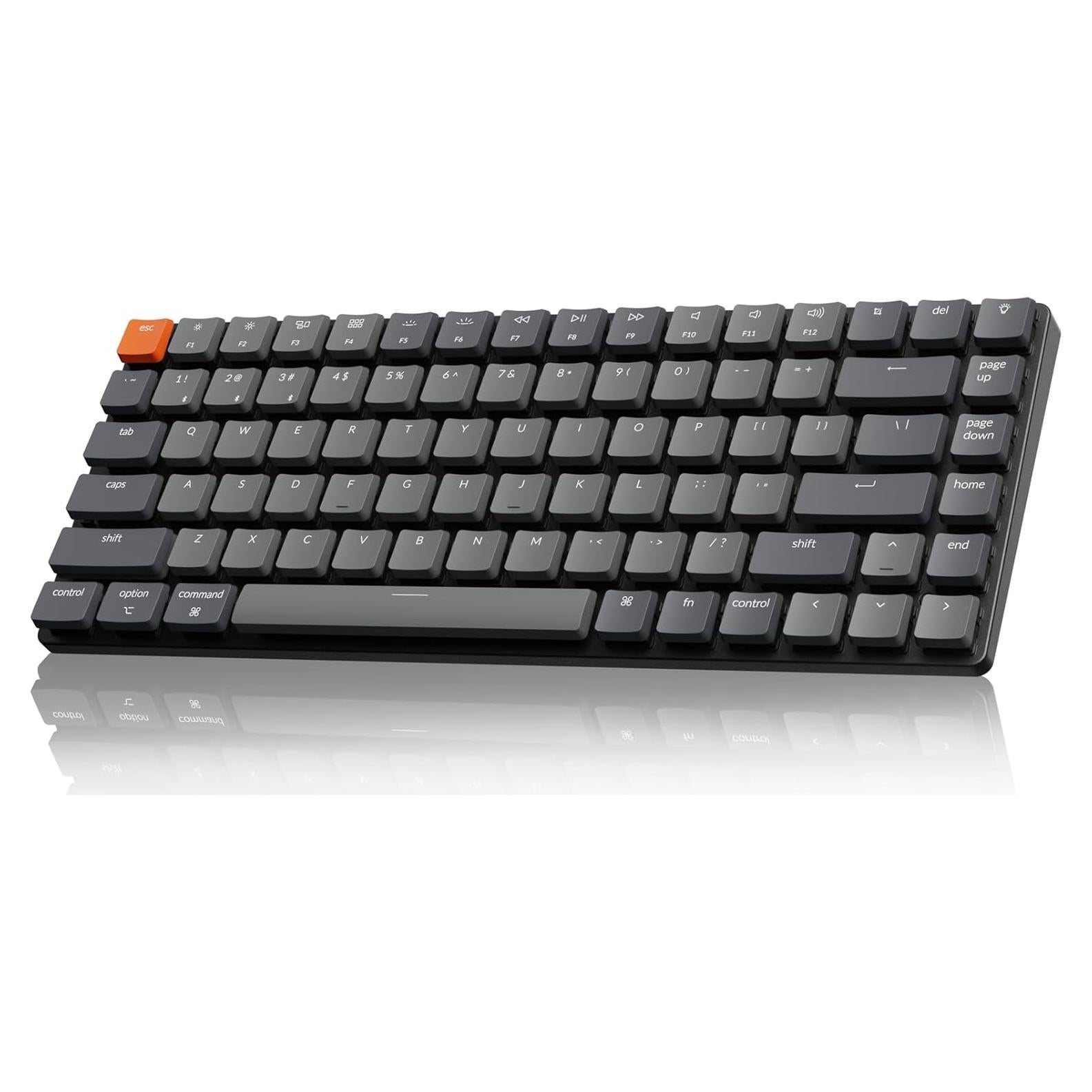 Teclado Mecánico Inalámbrico Keychron K3, 84 Teclas, Retroiluminación LED