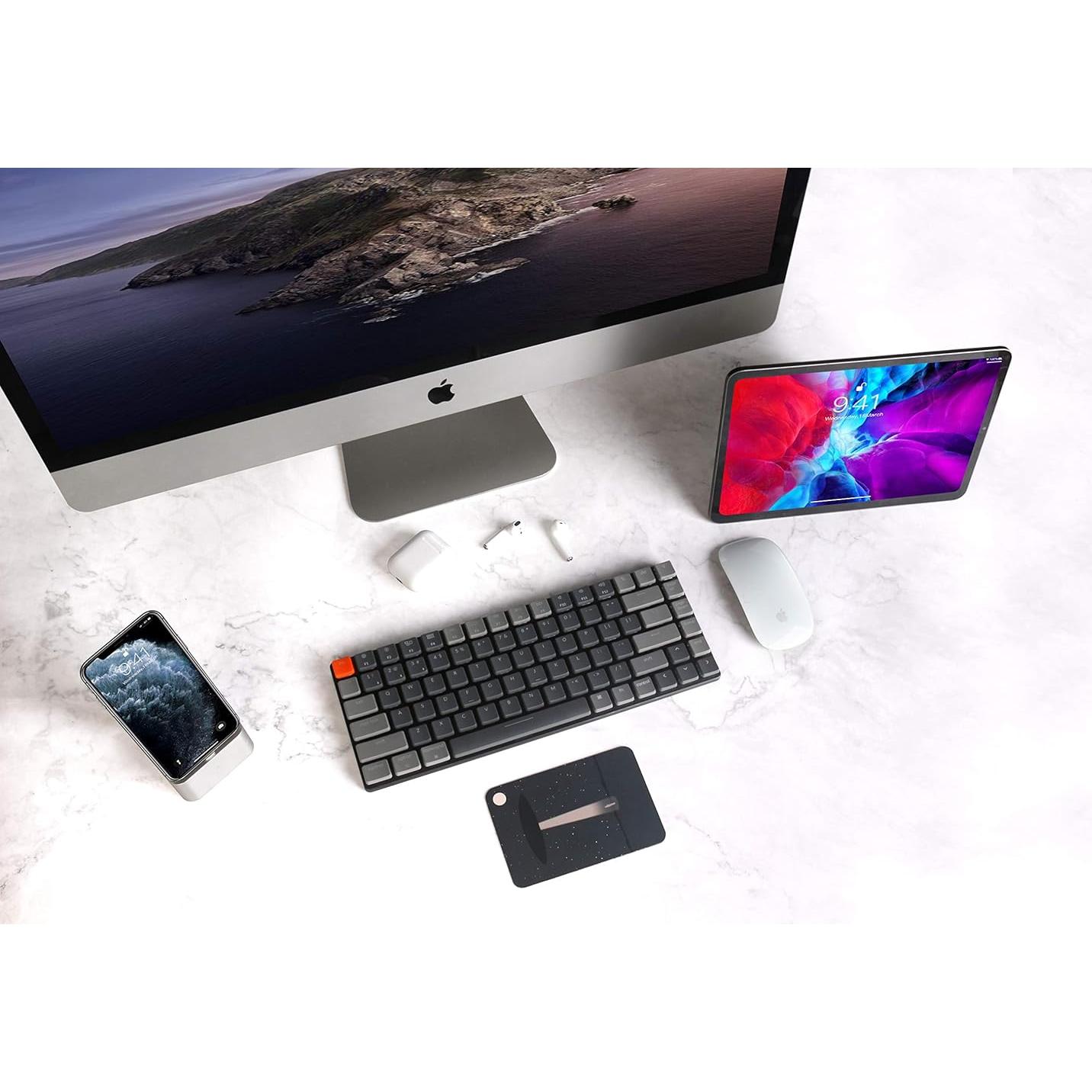 Teclado Mecánico Inalámbrico Keychron K3, 84 Teclas, Retroiluminación LED