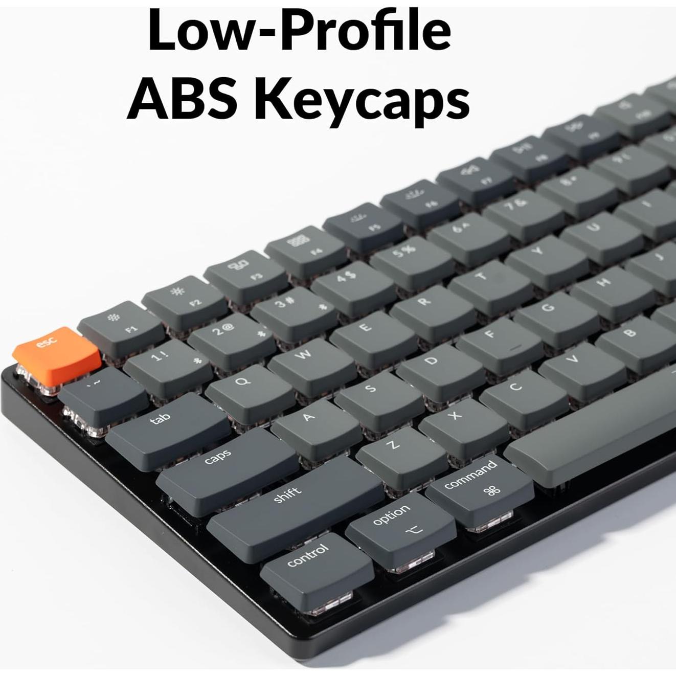 Teclado Mecánico Inalámbrico Keychron K3, 84 Teclas, Retroiluminación LED