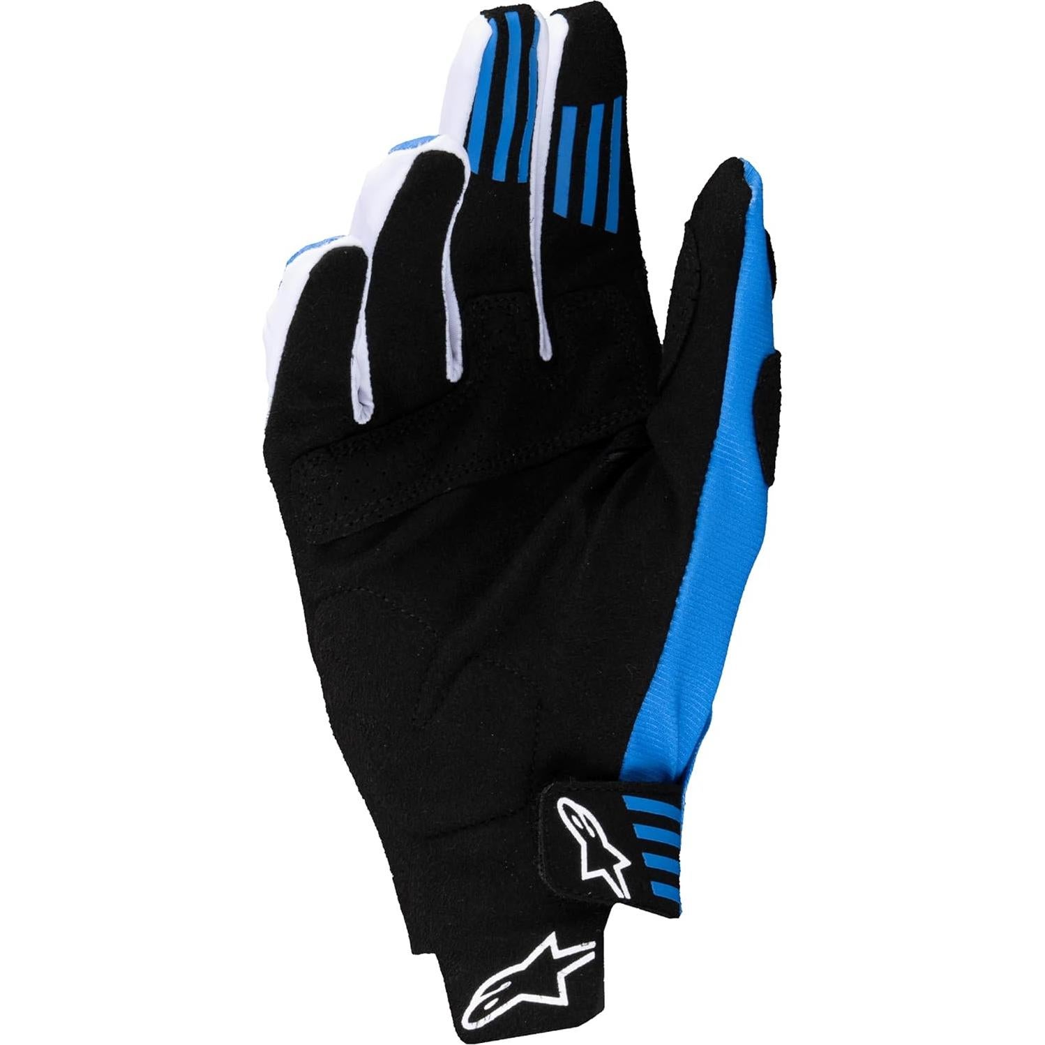 Guantes de Motocross Alpinestars Techstar 2025, S, Negro Azul