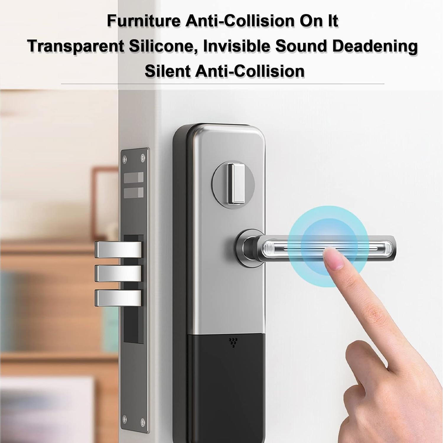 Bumpers Transparentes Uniticber 4 Piezas - Almohadillas Anti-Rasguños