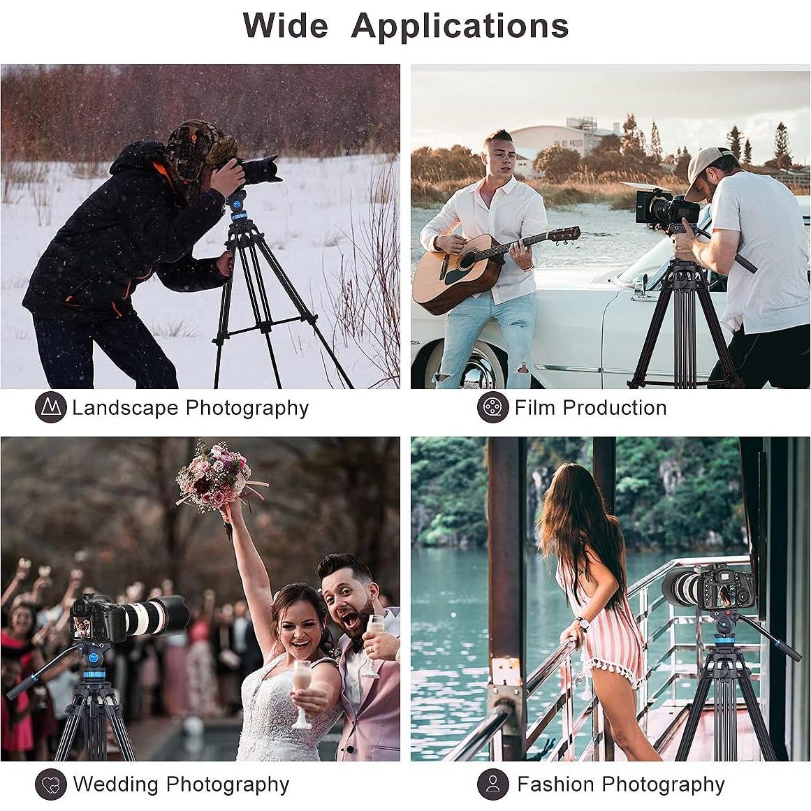 Trípode de Video SIRUI SH-15 Aluminio 154.94 cm 9.98 kg