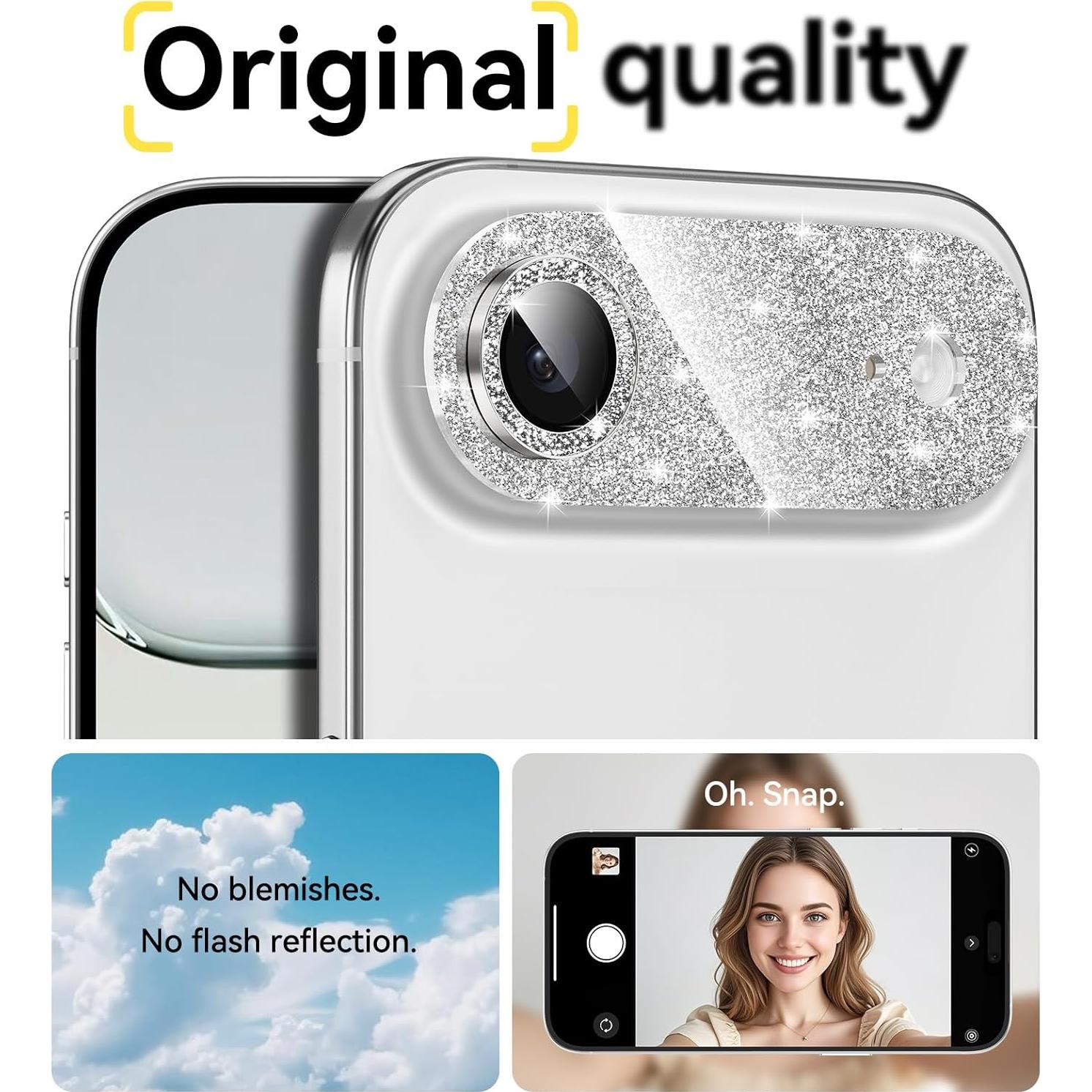 Protector de Lente de Cámara Matekxy para iPhone 17 Air - Vidrio Templado 9H